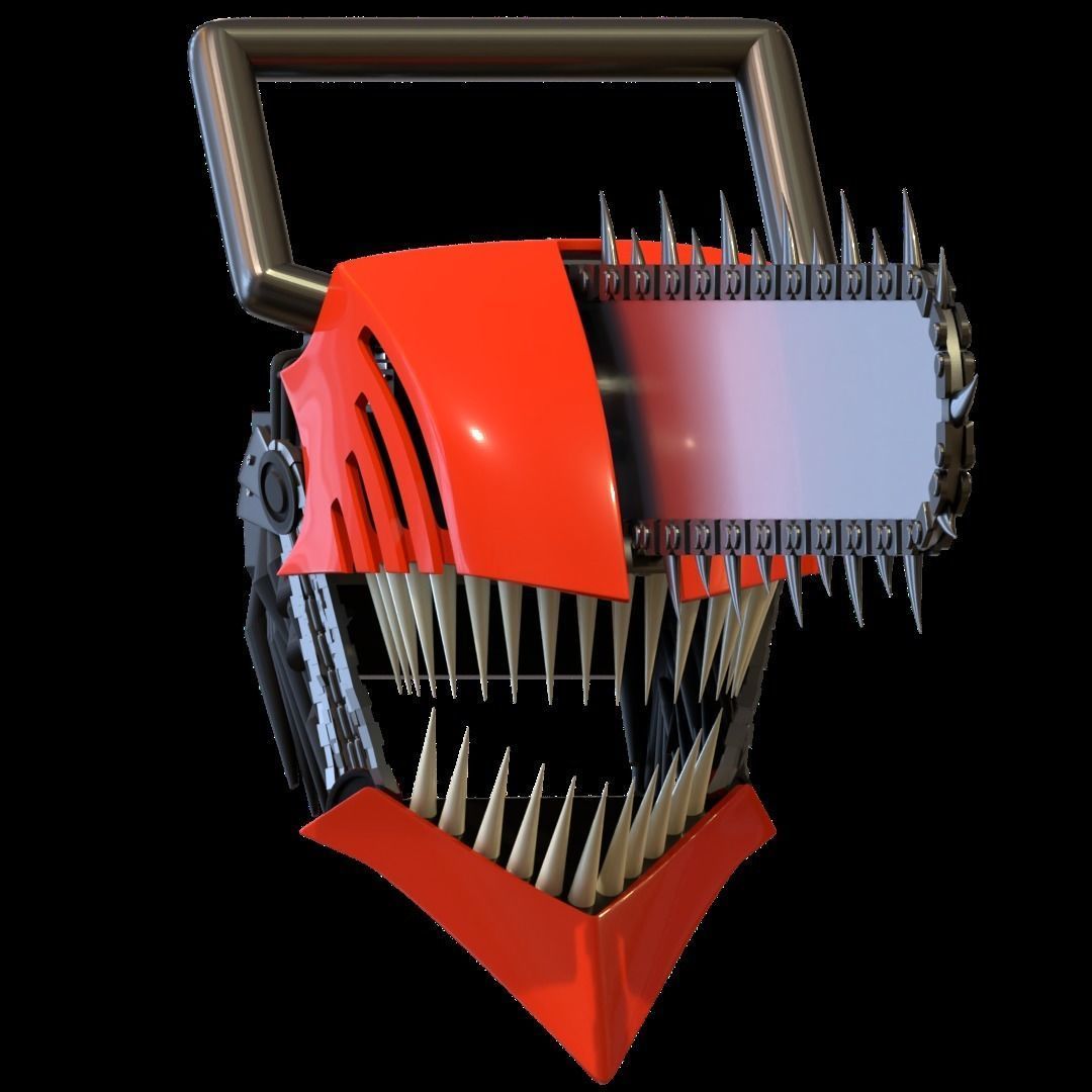 Chainsaw man helmet 3d printable model 3D model 3D printable CGTrader