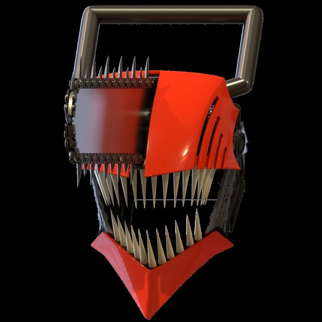 Chainsaw man helmet 3d printable model 3D model 3D printable CGTrader