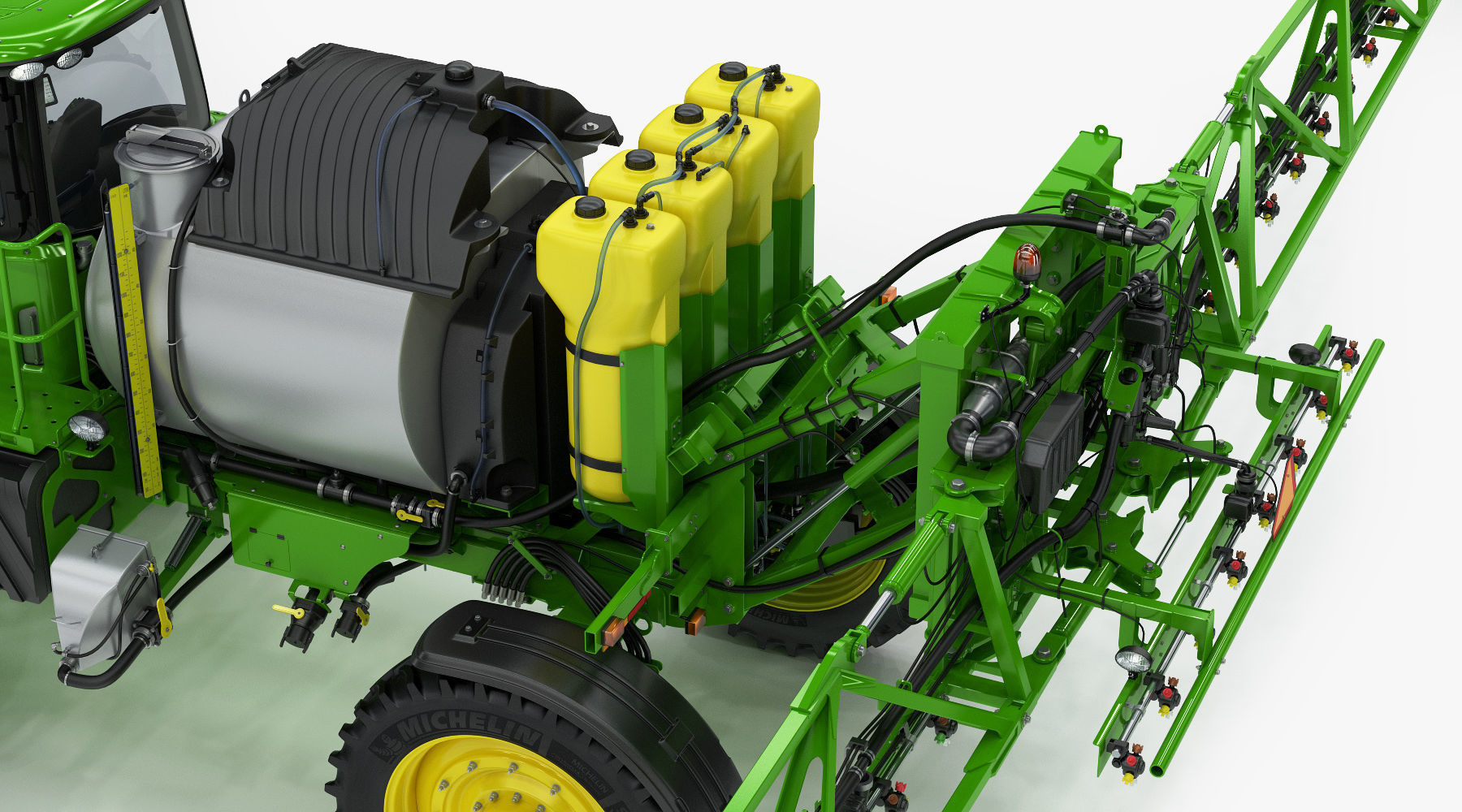 John Deere R4045 Sprayer 3D model CGTrader