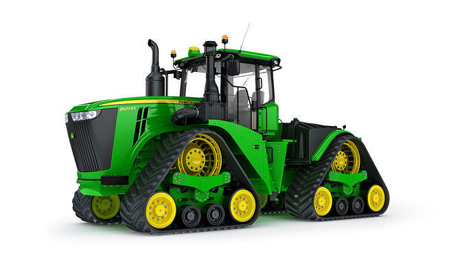 John Deere 9620 RX Tracked Power Tractor 3D model | CGTrader John Deere 9620 RX Tracked Power Tractor 3D model | CGTrader