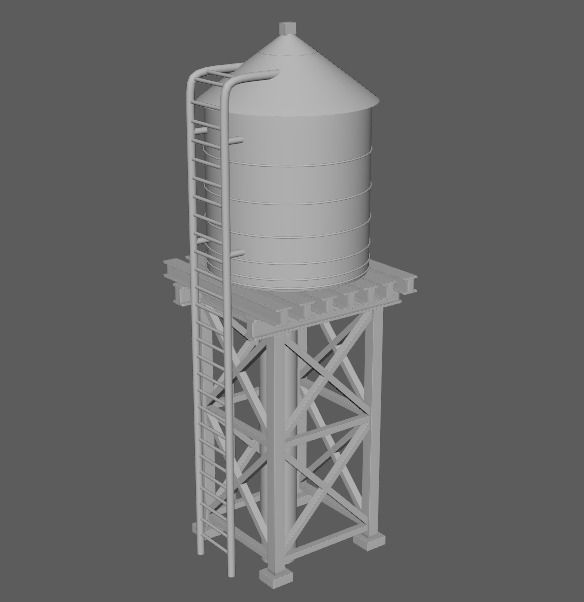 3D model reservoir 3d model PBR VR / AR / low-poly | CGTrader