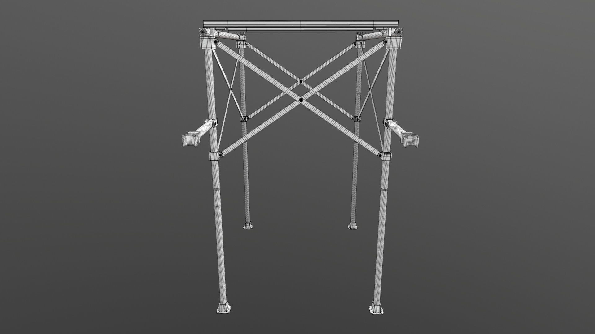 Outdoor portable folding 3D model | CGTrader