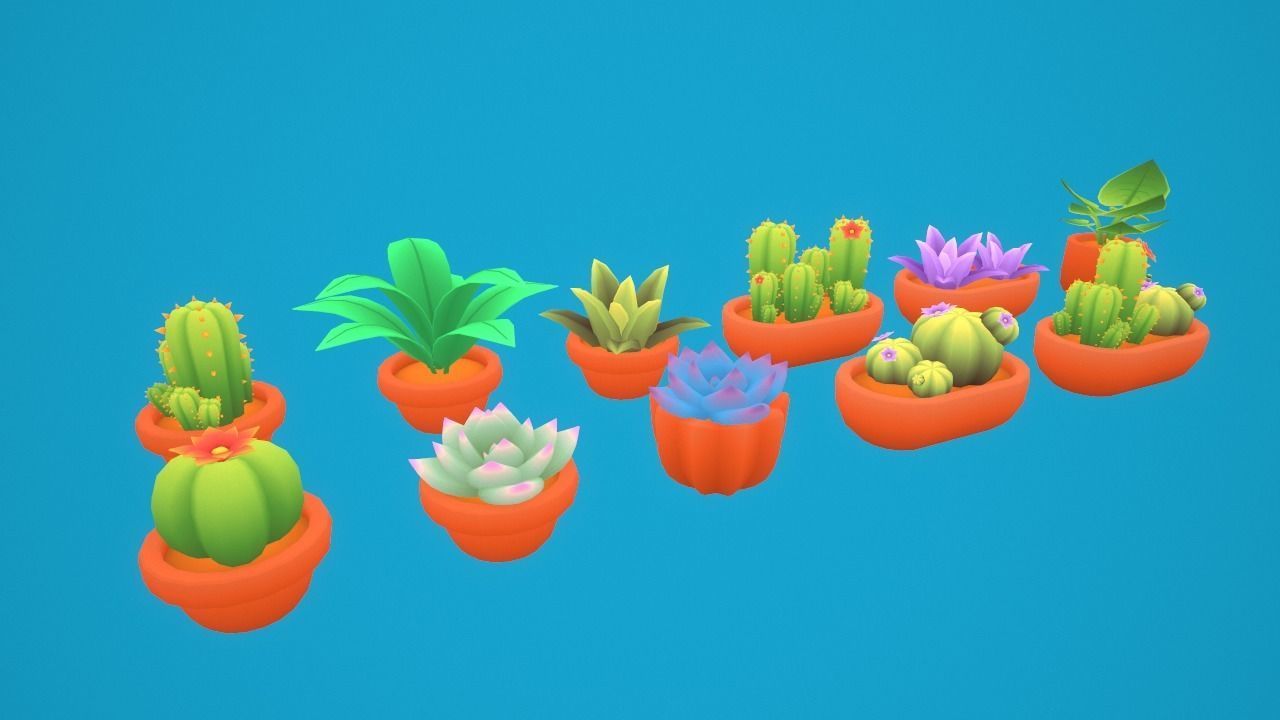 3D model Furniture Living Room Pack VR / AR / lowpoly CGTrader