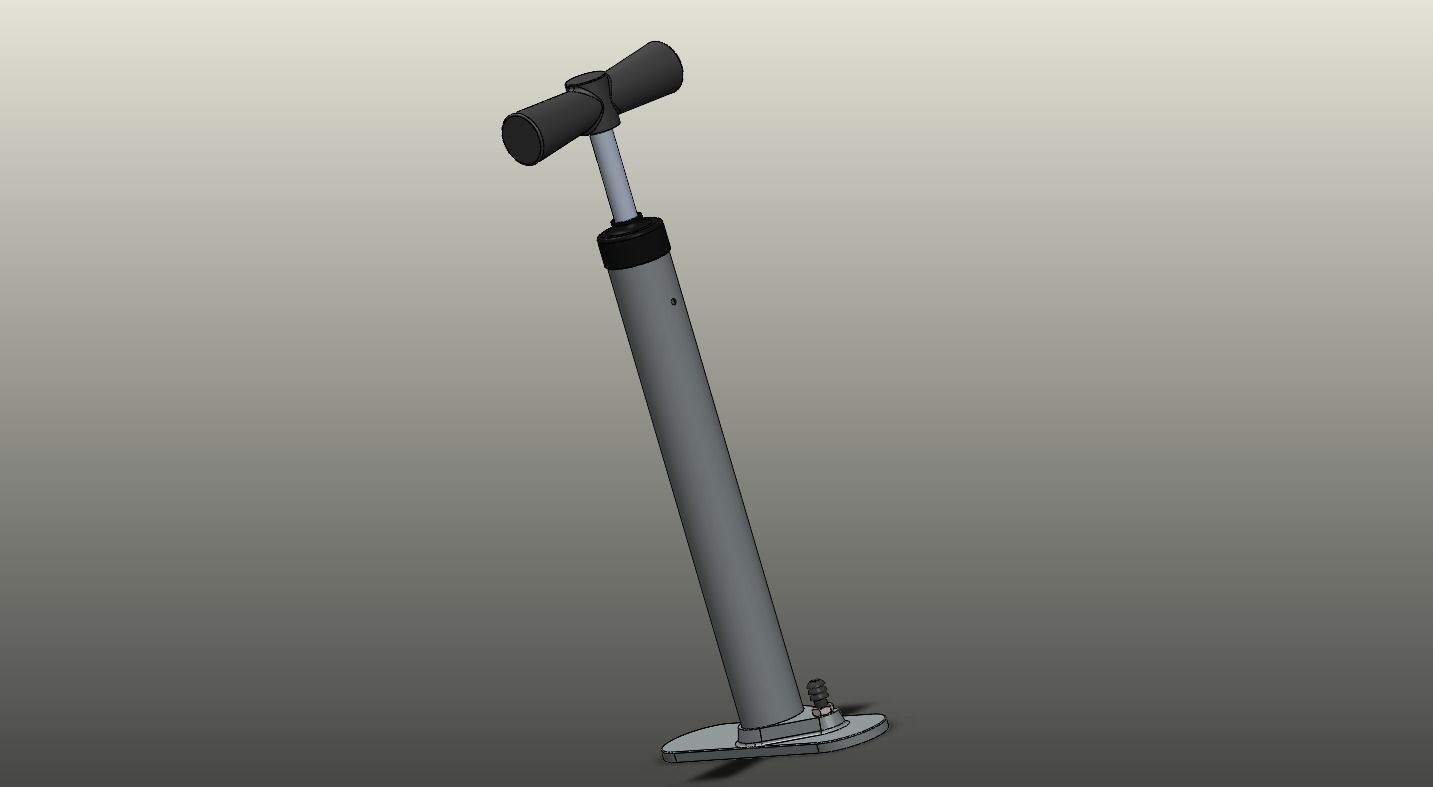 Low poly Hand Pump 3D model CGTrader