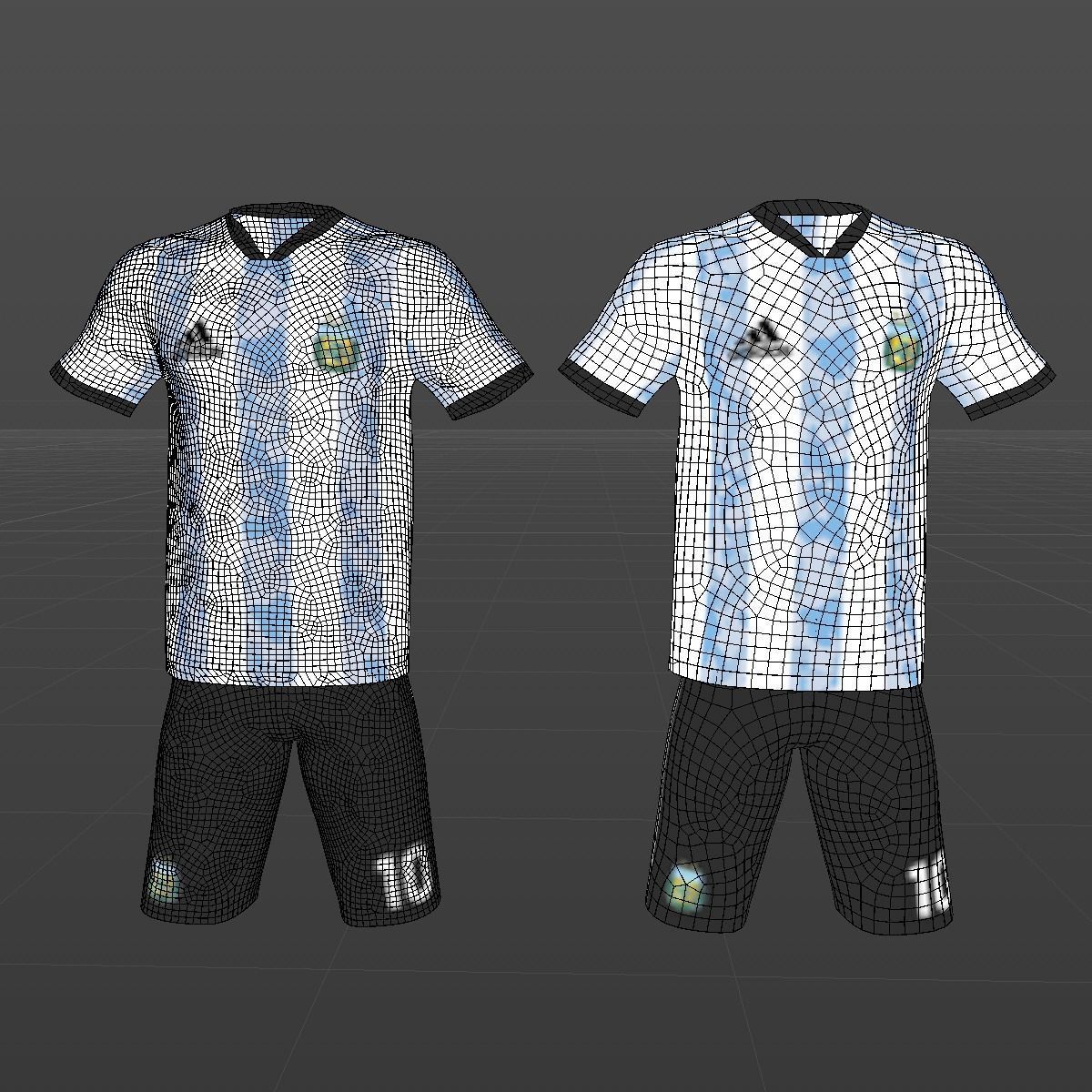 Football Jersey 3D model CGTrader