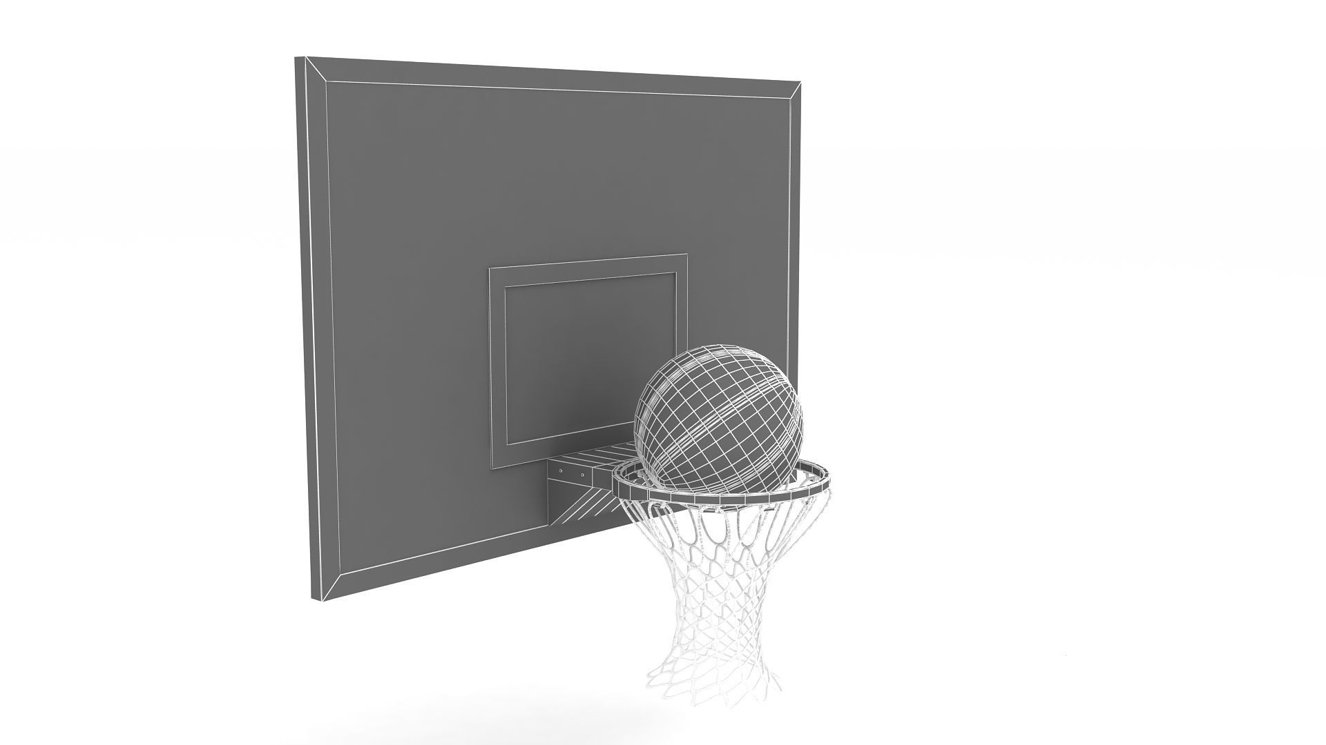 Basketball Rim Collection with Spalding Basketball 3D model CGTrader