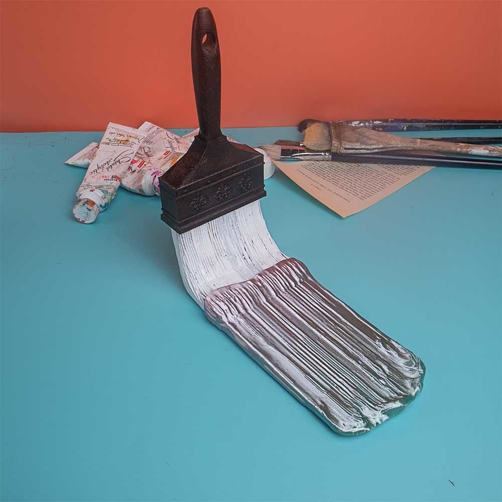 BRUSH WITH PAINT - 3d print stl 3D model 3D printable | CGTrader
