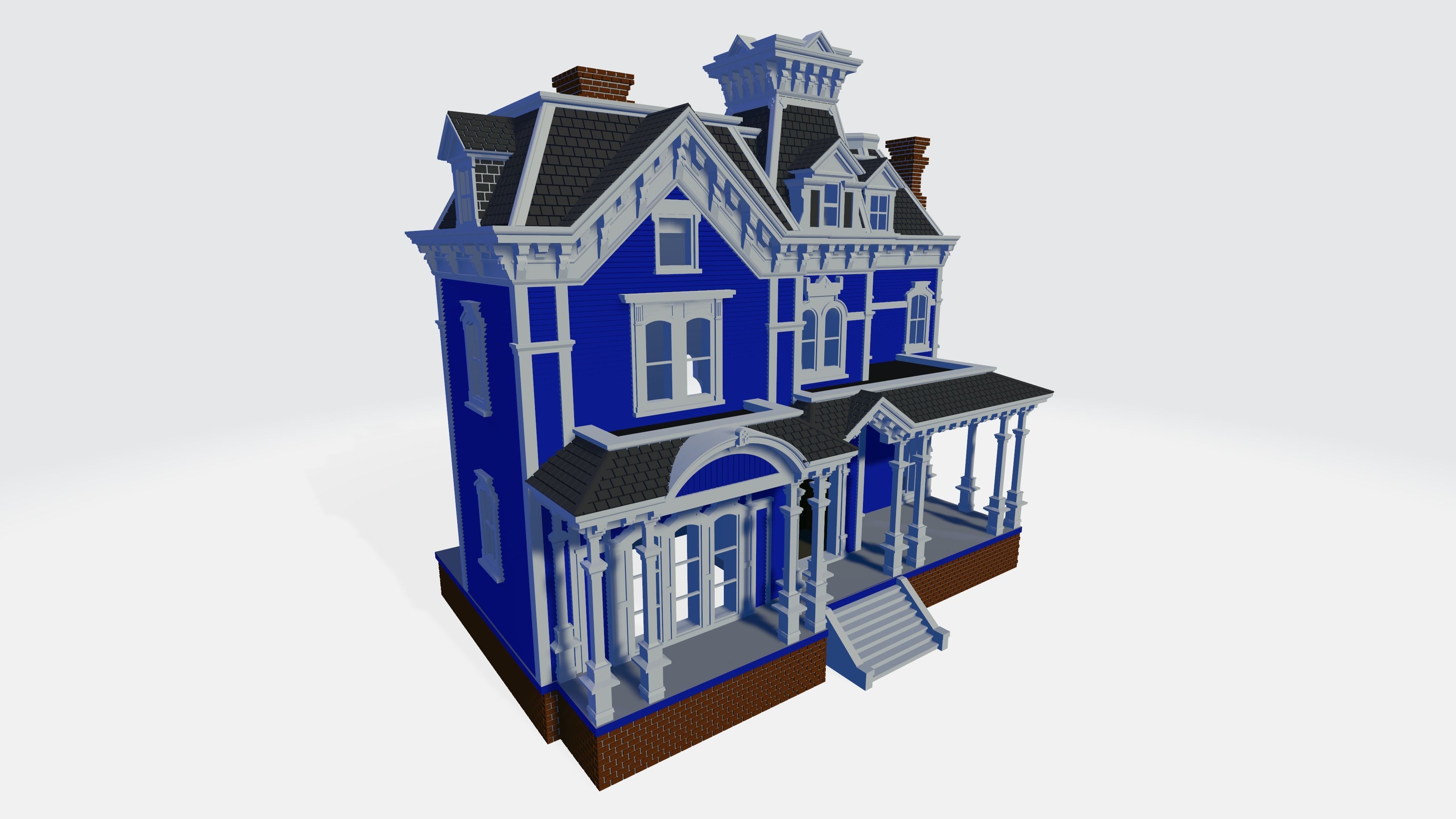 Stranger Things Vecna Creel House 3D model 3D printable CGTrader