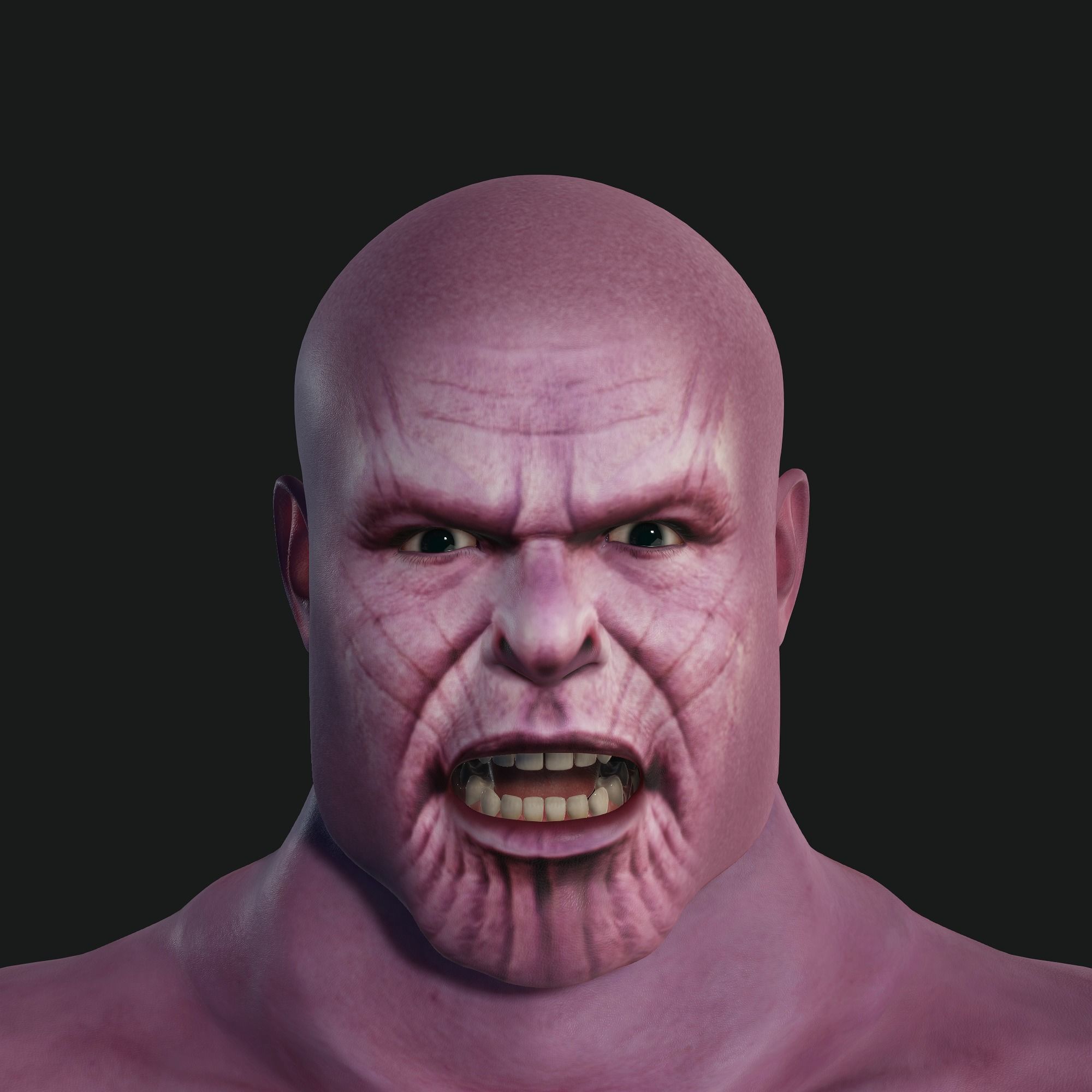 3D model Mr Z Family 3D Rigged 3 Three models ready for animation VR