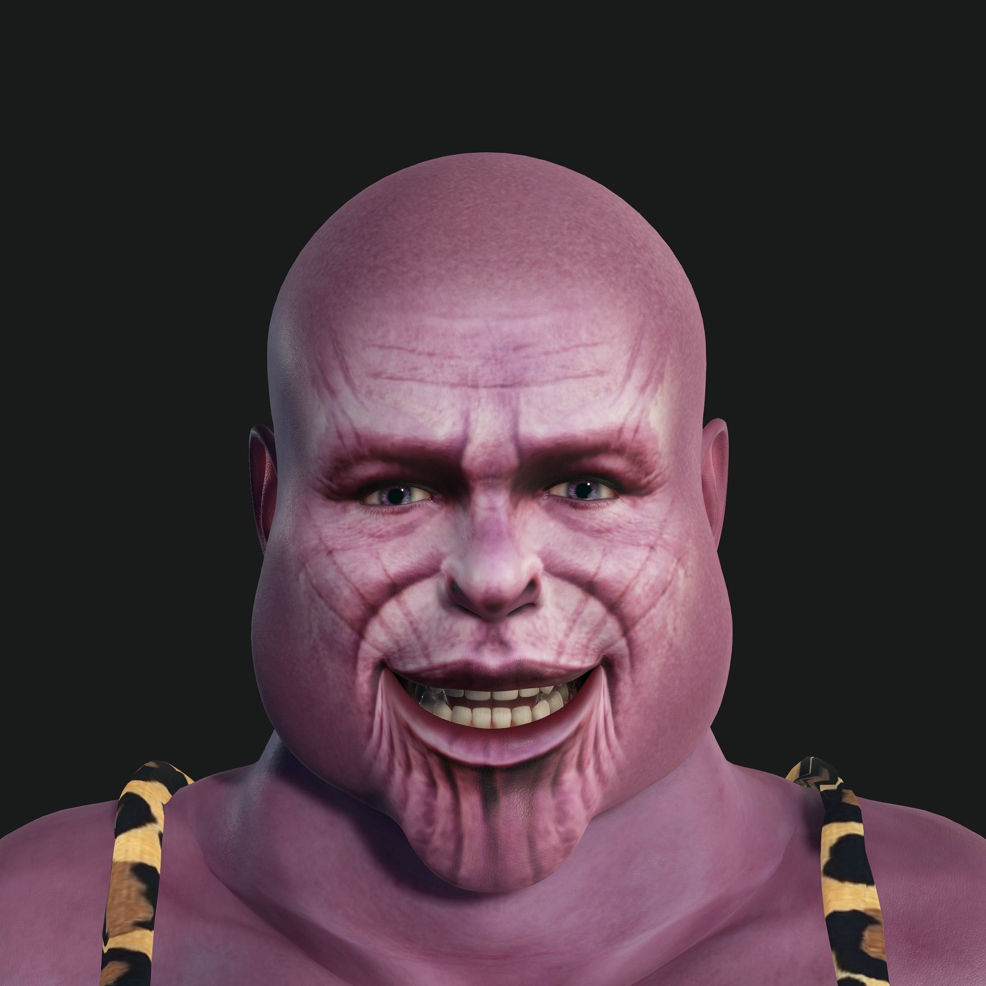 3D model Mr Z Family 3D Rigged 3 Three models ready for animation VR