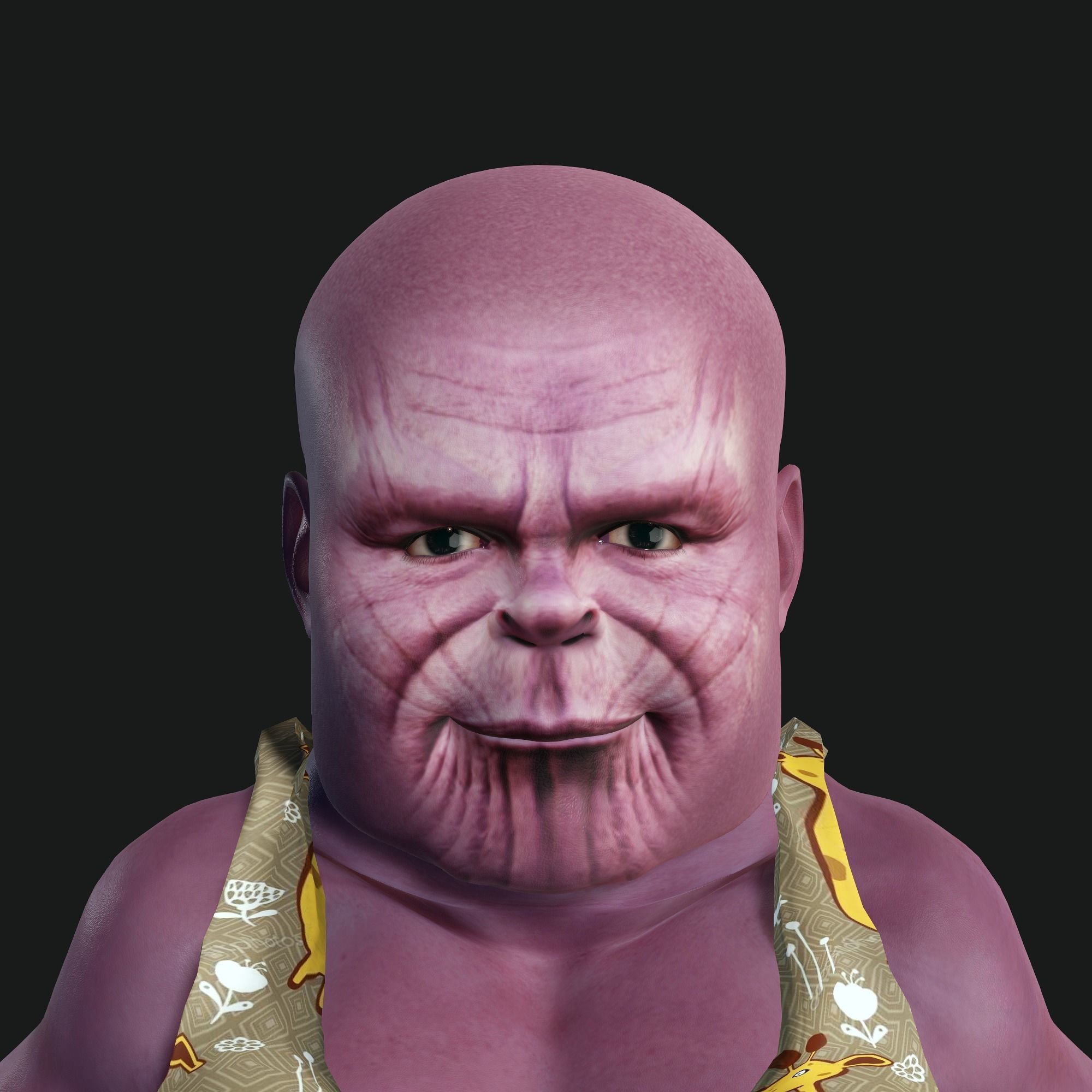 3D model Mr Z Family 3D Rigged 3 Three models ready for animation VR