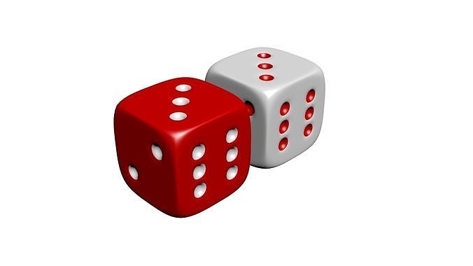 Dices 3D model 3D printable | CGTrader
