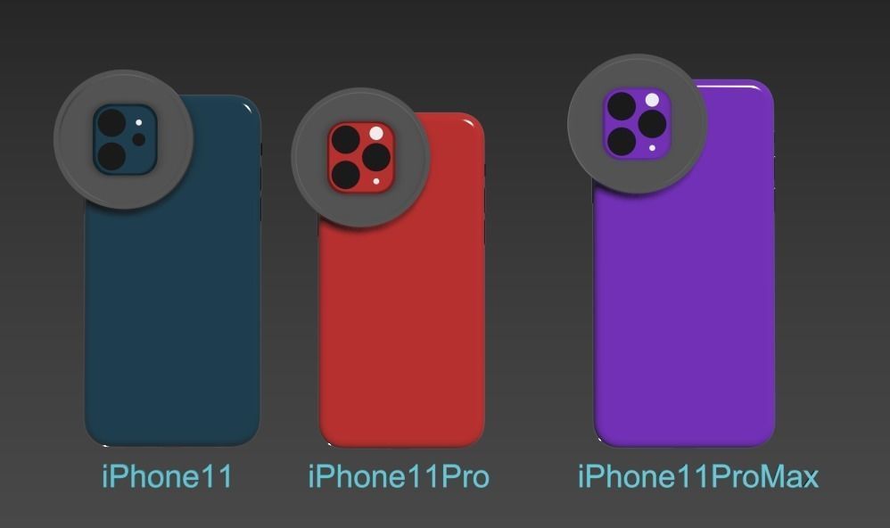 55mm filter adapter for iphone 11 to 13 pro max free 3D model 3D printable CGTrader