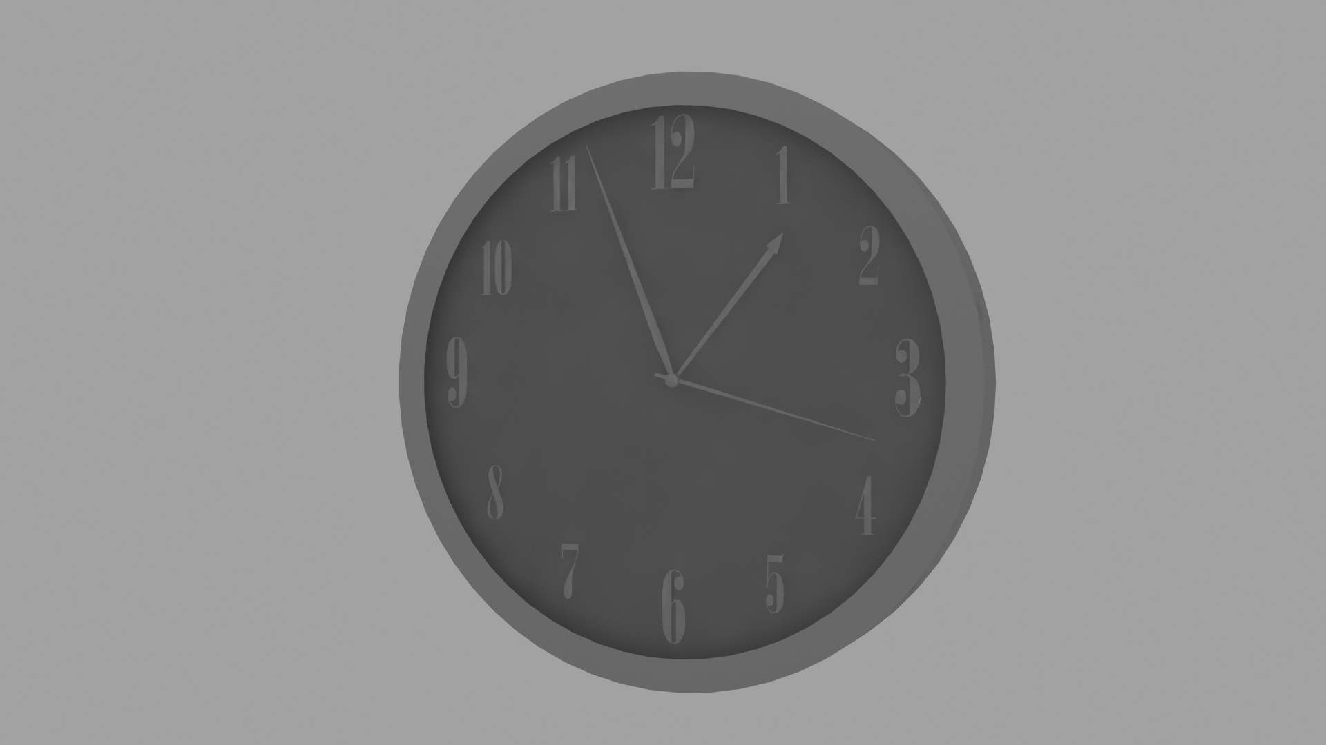 Clock Texture Clean Simple Clean Wall Clock free VR / AR / low-poly 3D model | CGTrader