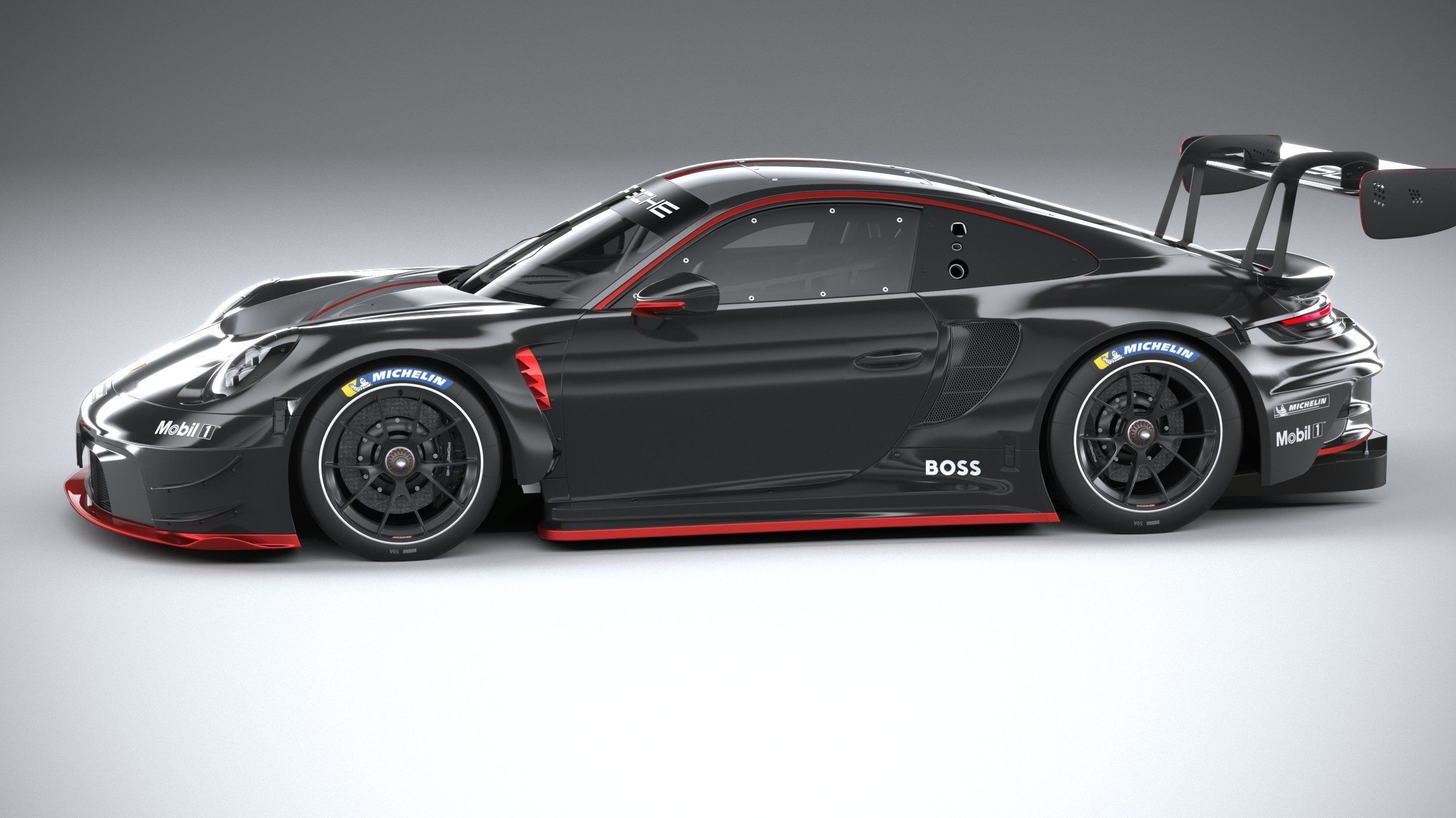 Porsche 911 GT3R 2023 3D model | CGTrader