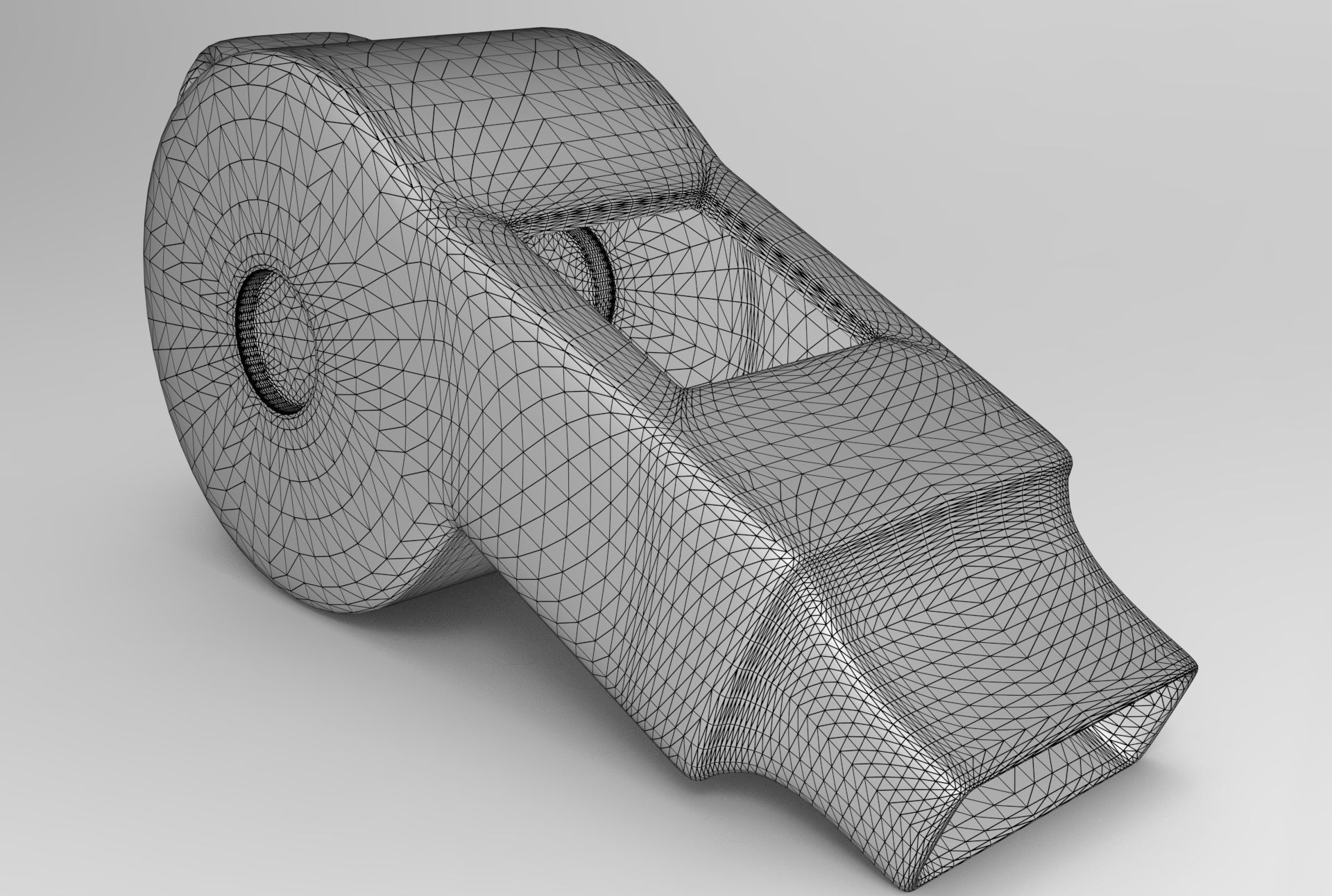 Whistle 3D model rigged | CGTrader