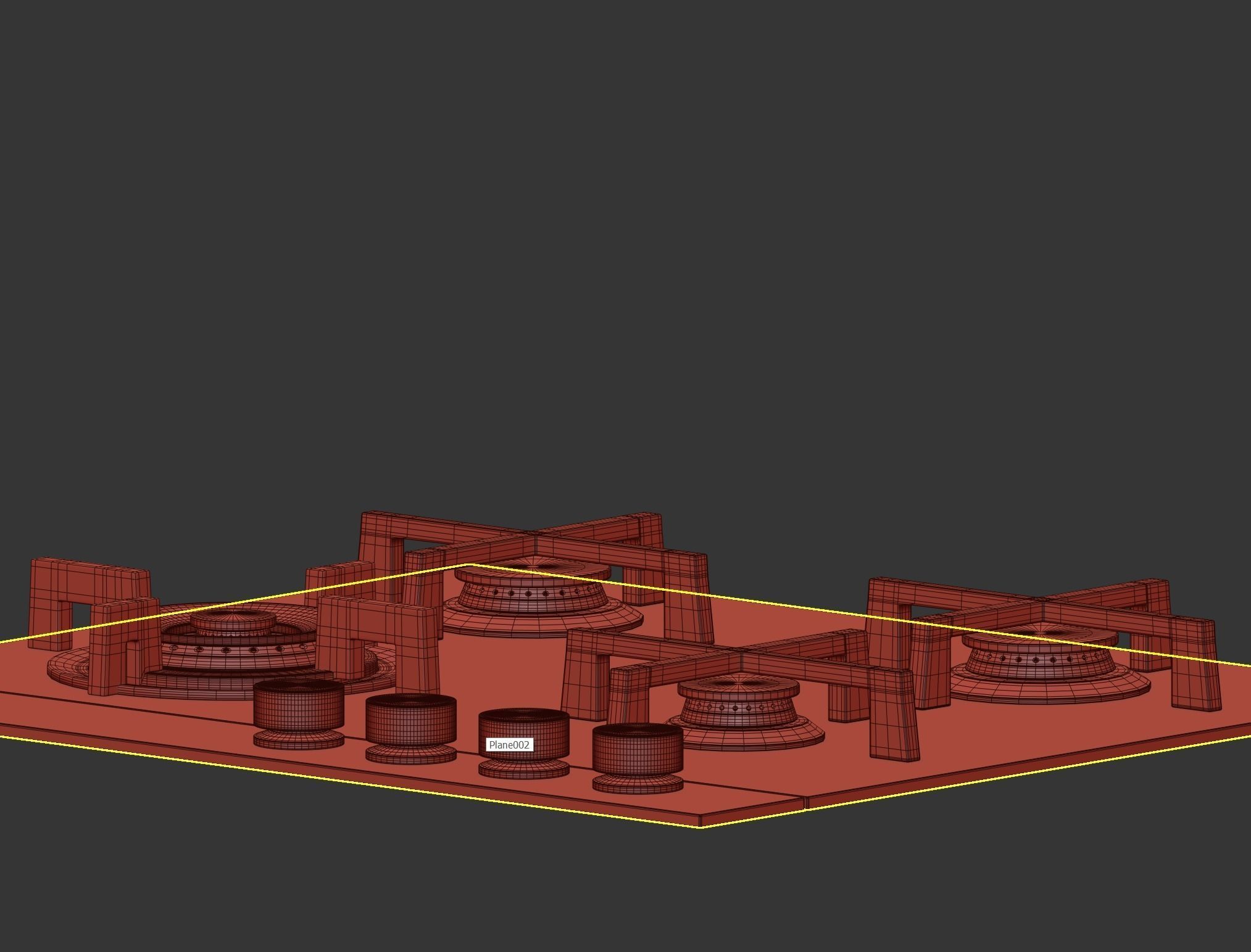 Fisher Paykel Cooktop CG604DNGGB1 3D model CGTrader