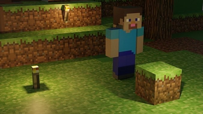 Stive Comp stive minecraft free 3D model 3D printable | CGTrader