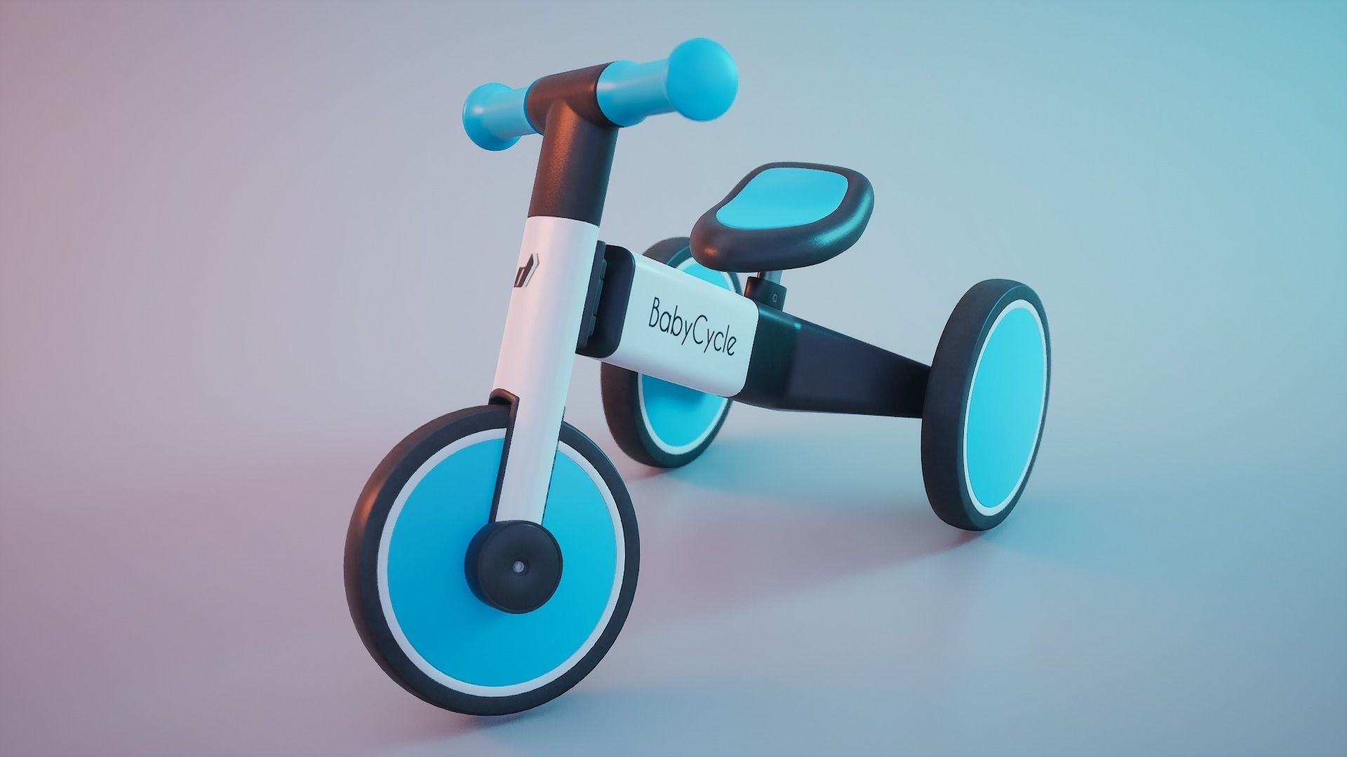 Baby Tricycle 3D model CGTrader