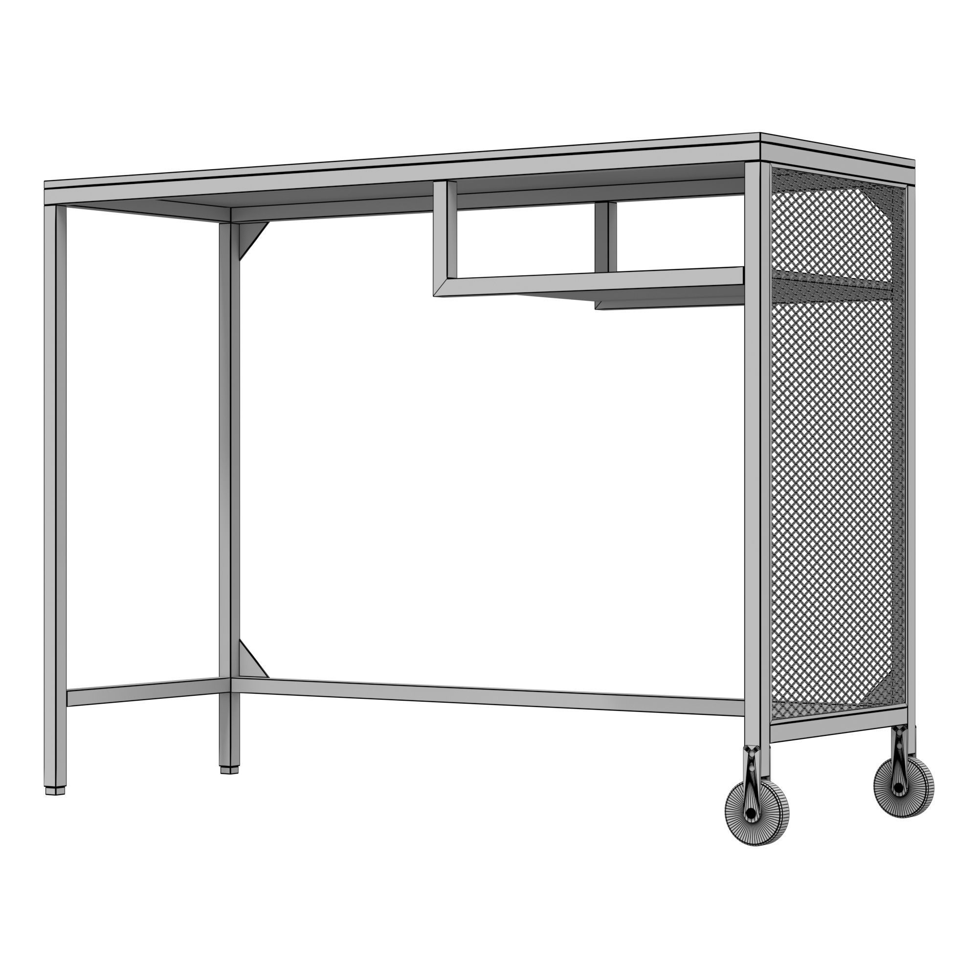 IKEA FJALLBO FJALLBO Laptop table 3D model CGTrader