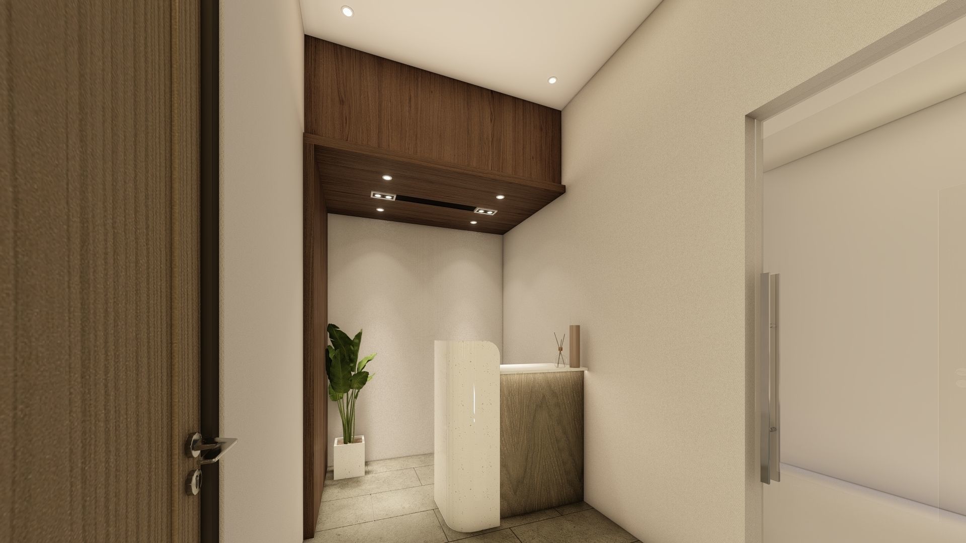 LUXURY MINIMALIST OFFICE 3D model | CGTrader