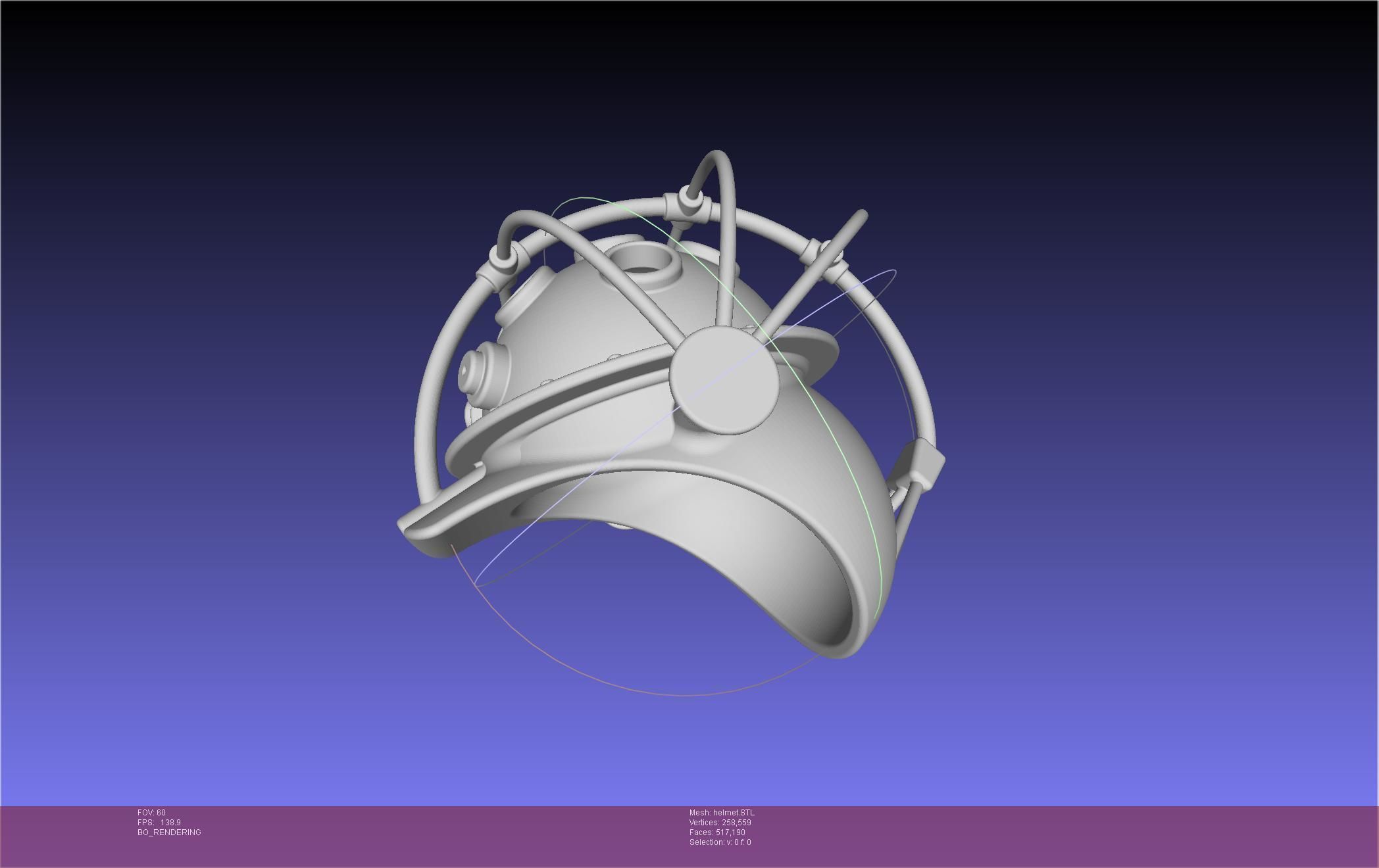 Bioshock Big Daddy Helmet 3D model 3D printable | CGTrader