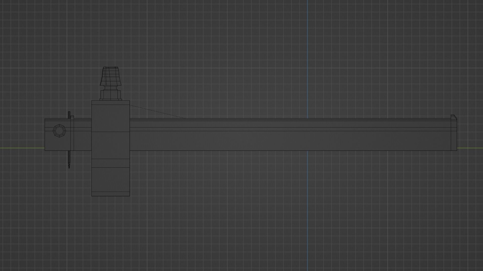 Marking gauge or marking scribe 3D model CGTrader