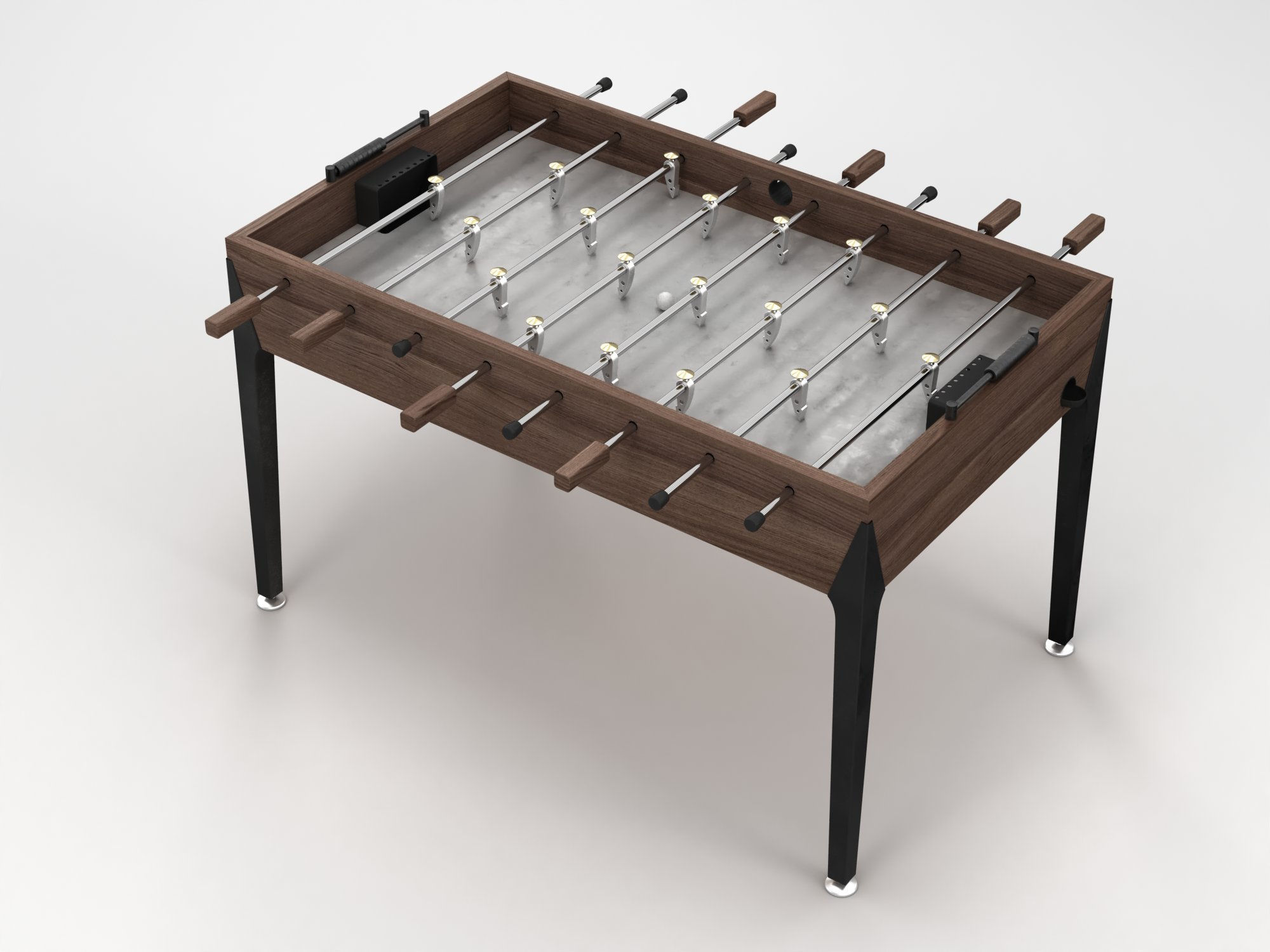 Foosball Table Football 3D model CGTrader