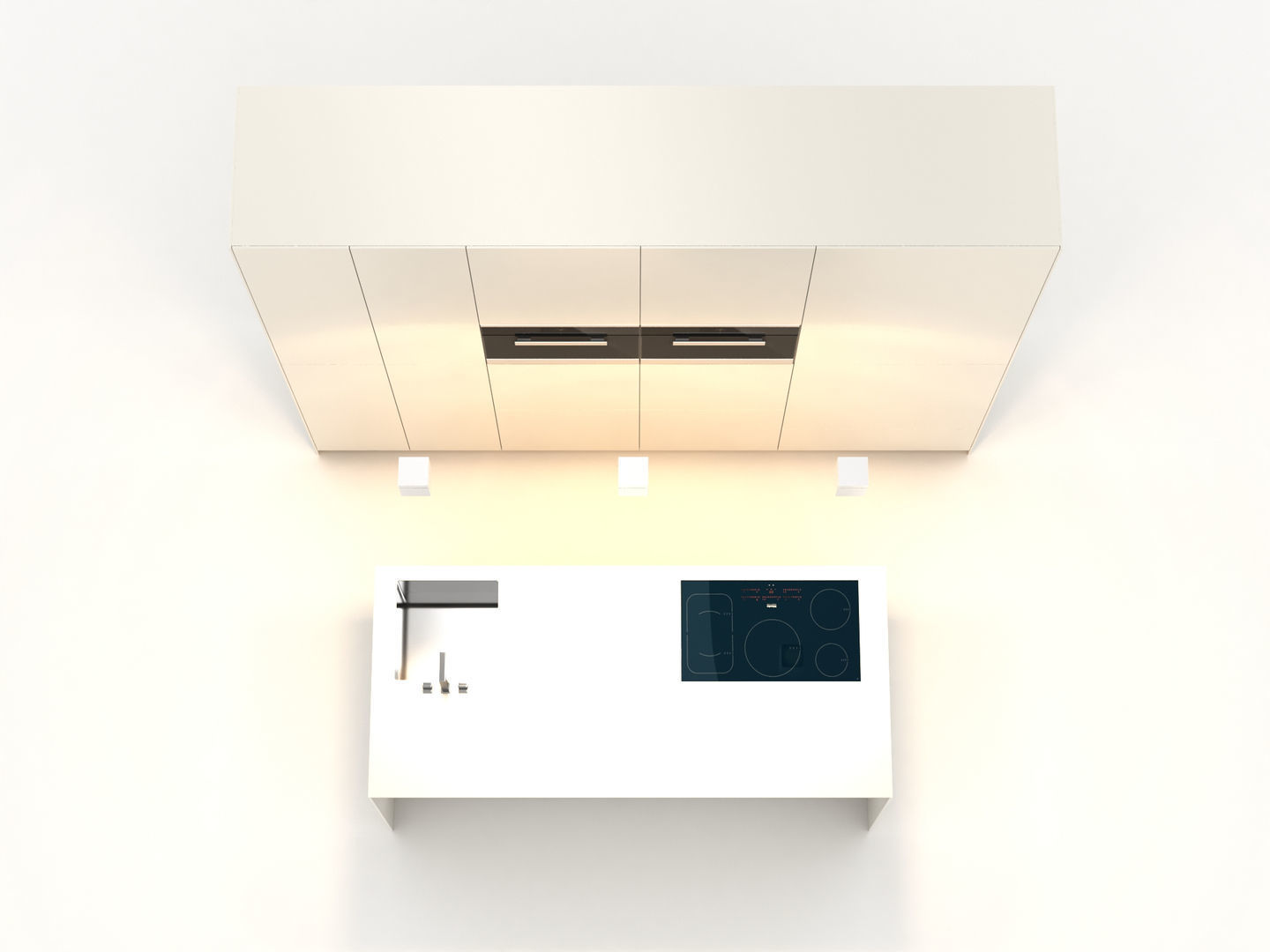 Kitchen Island Setup 3D model | CGTrader