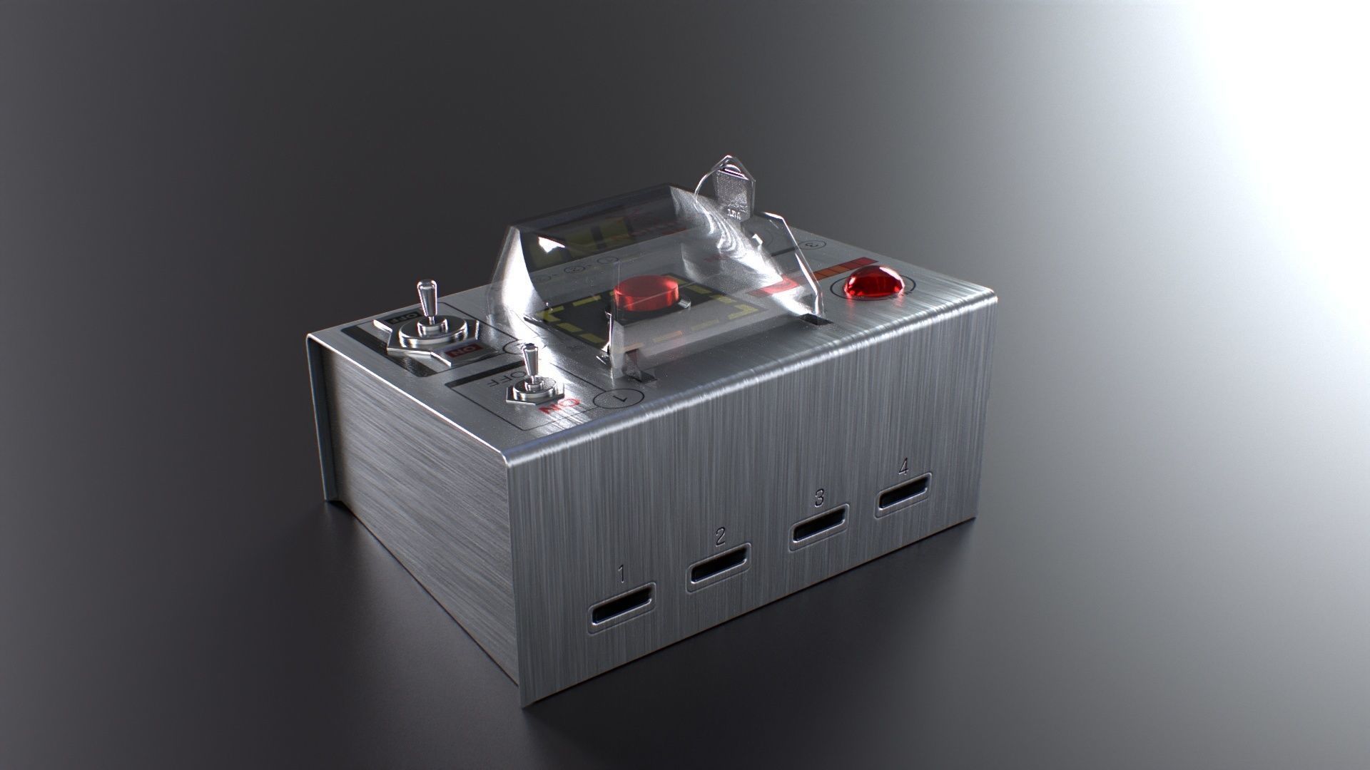 3D model Doomsday Device VR / AR / lowpoly CGTrader