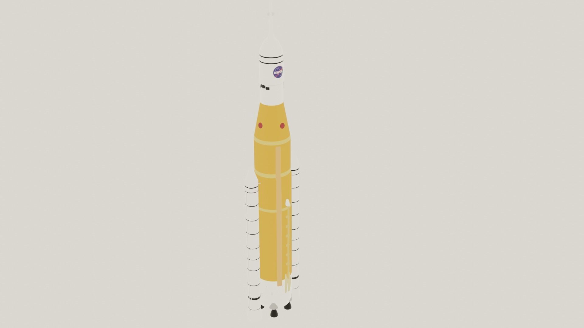 3D Model SLS Space Launch System Block 1 VR AR Low poly CGTrader 3d model sls space launch system block 1 vr ar low poly cgtrader