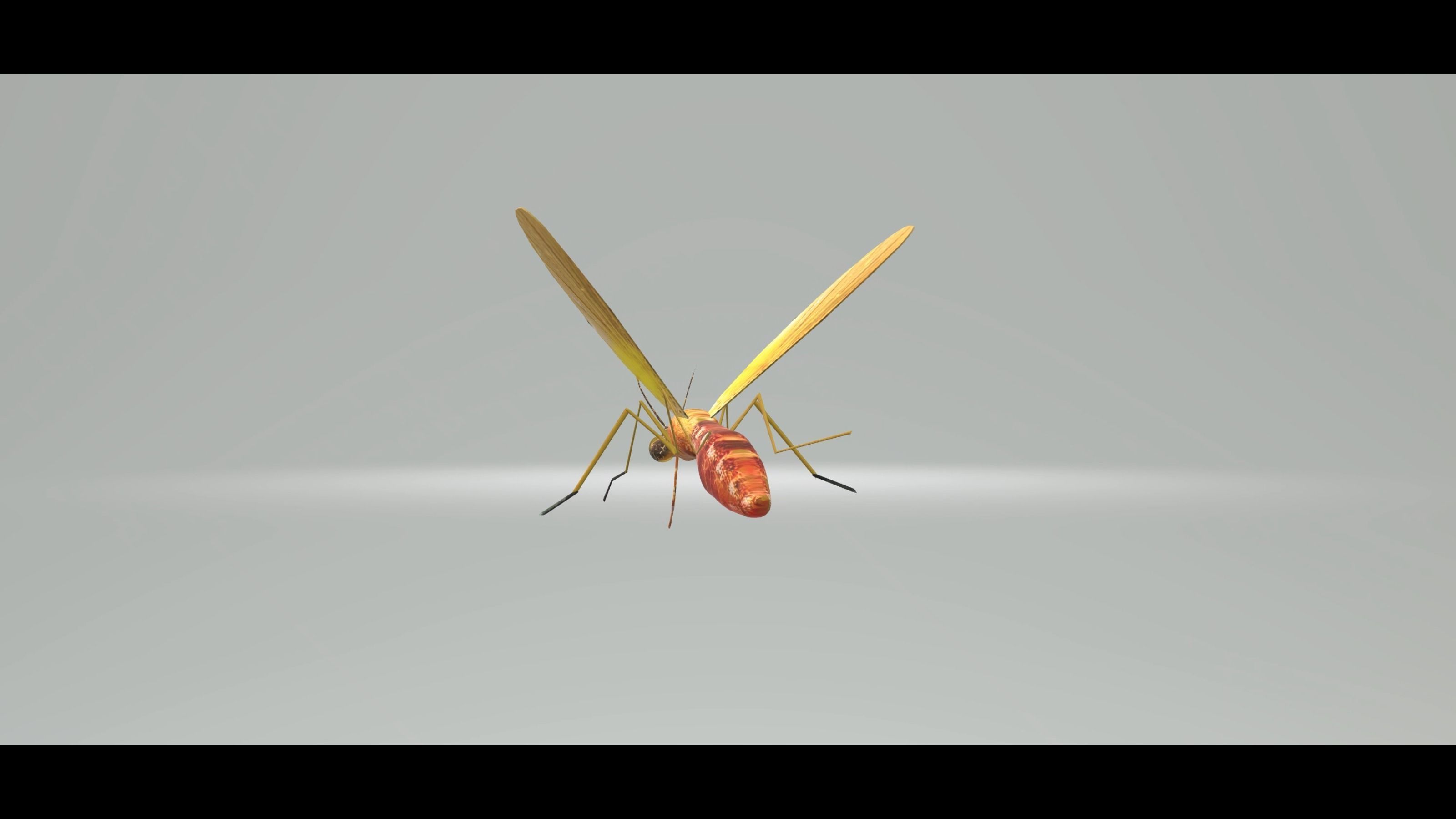 Mosquito Blood Sucked Culex ready yo fly 3D model | CGTrader
