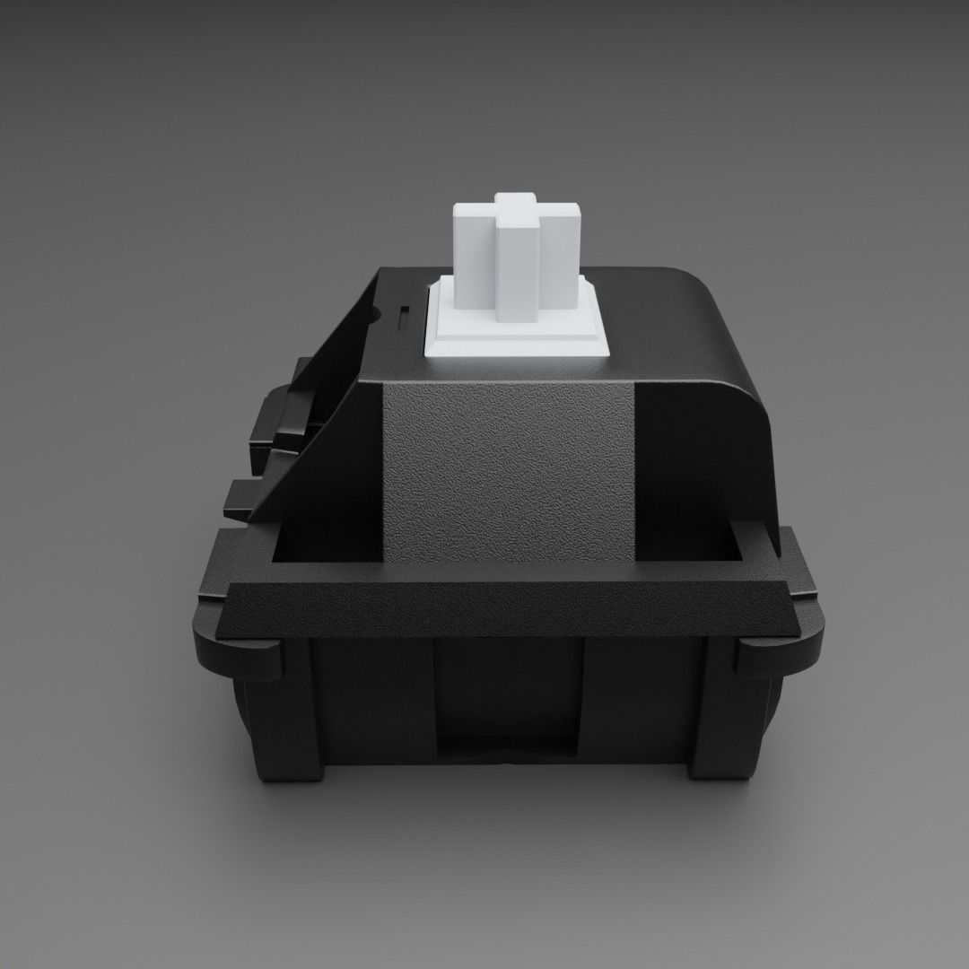 Mechanical keyboard switches pack 3D model CGTrader
