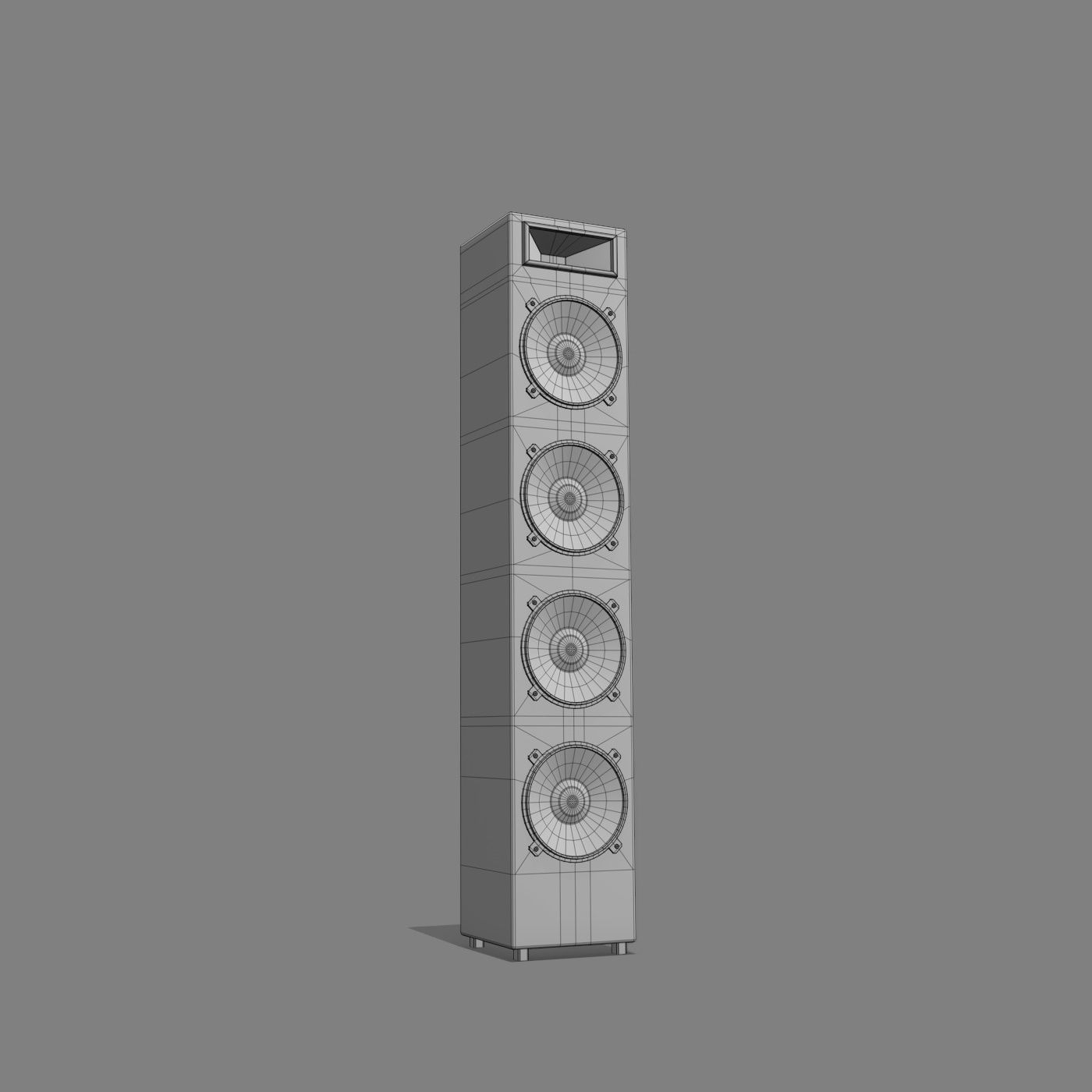 3D model Studio Speakers VR / AR / lowpoly CGTrader