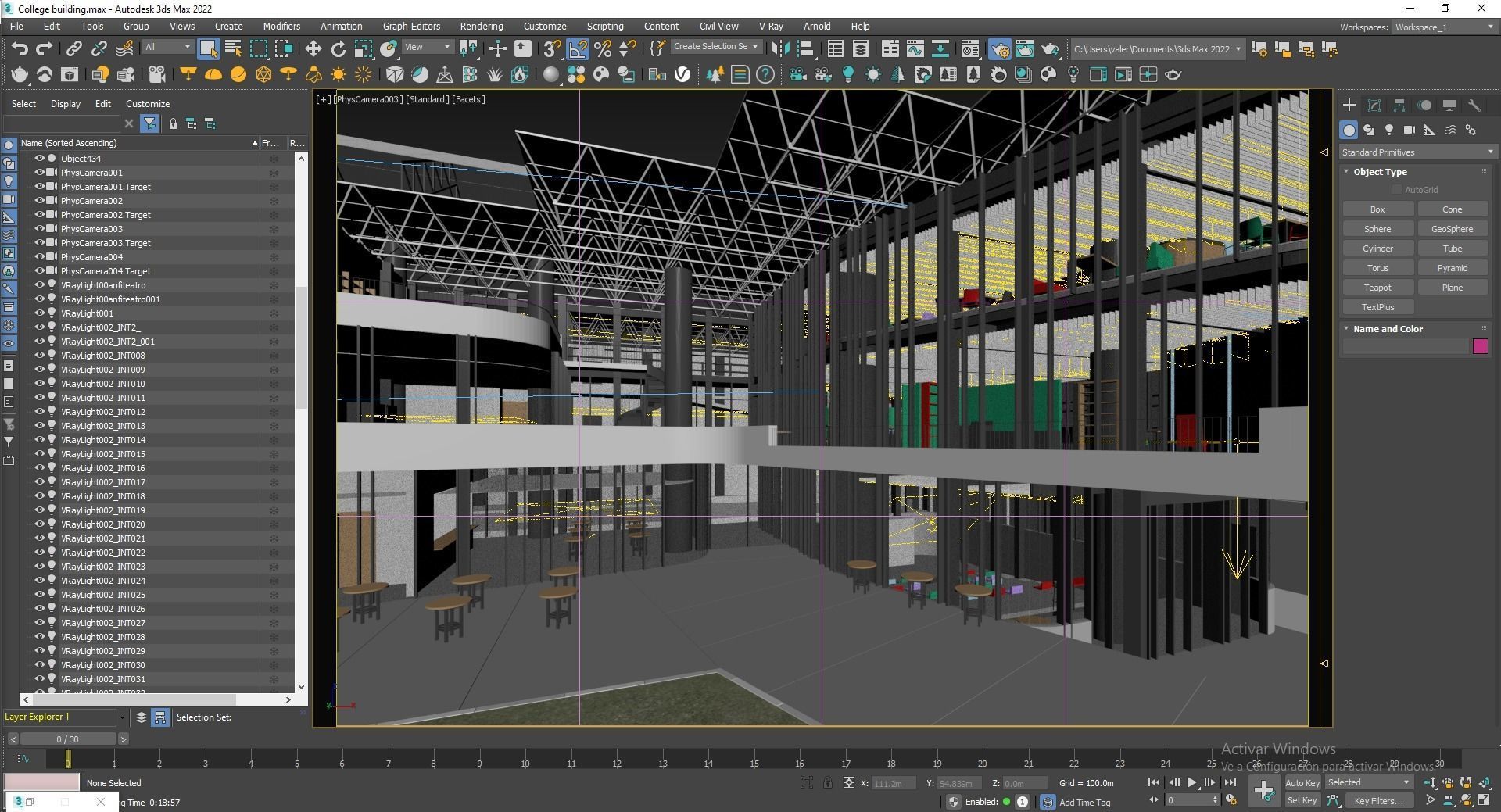 OFFICES BUILDING 3D model CGTrader