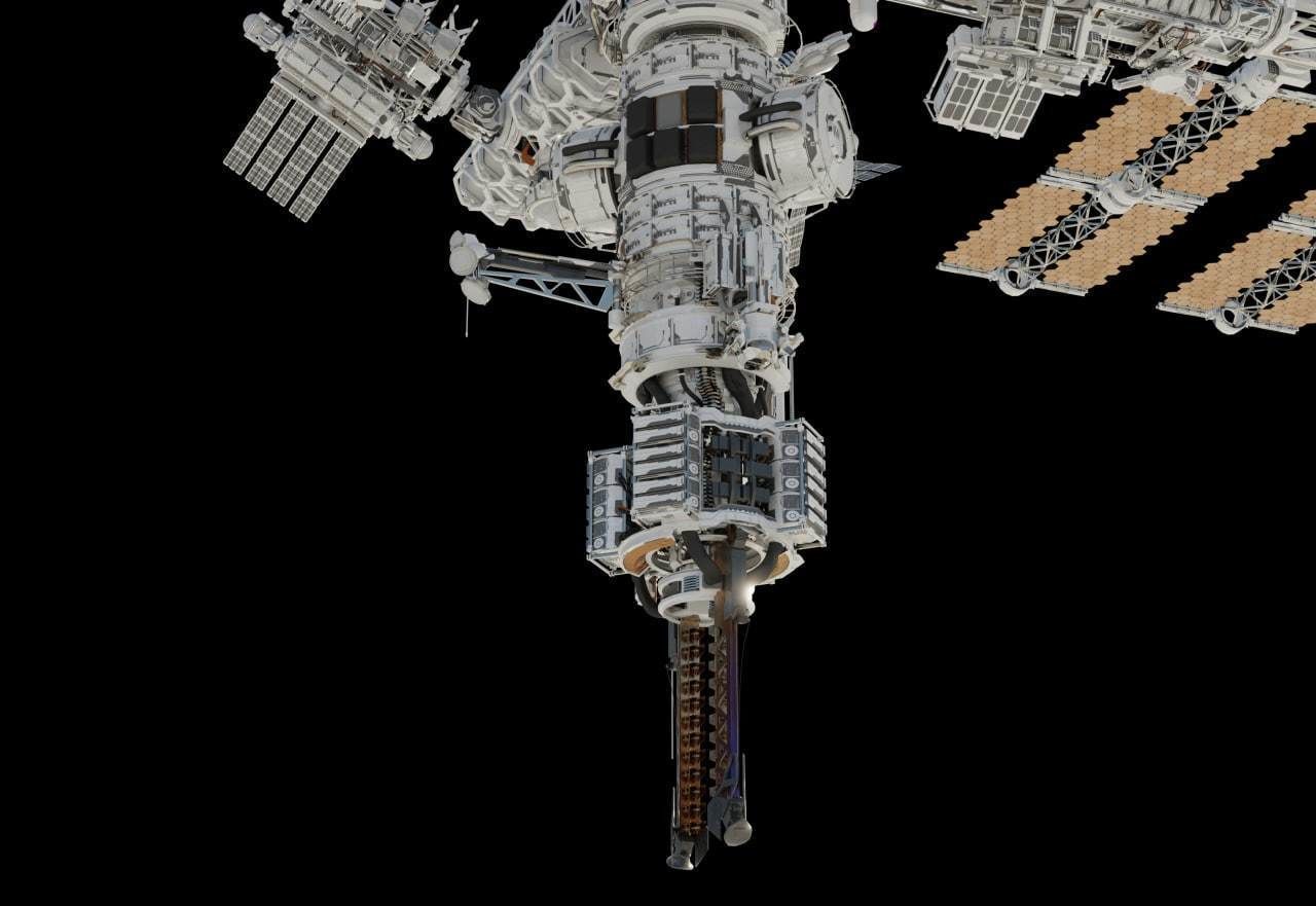 Nice Model Space Space station 3D model rigged | CGTrader