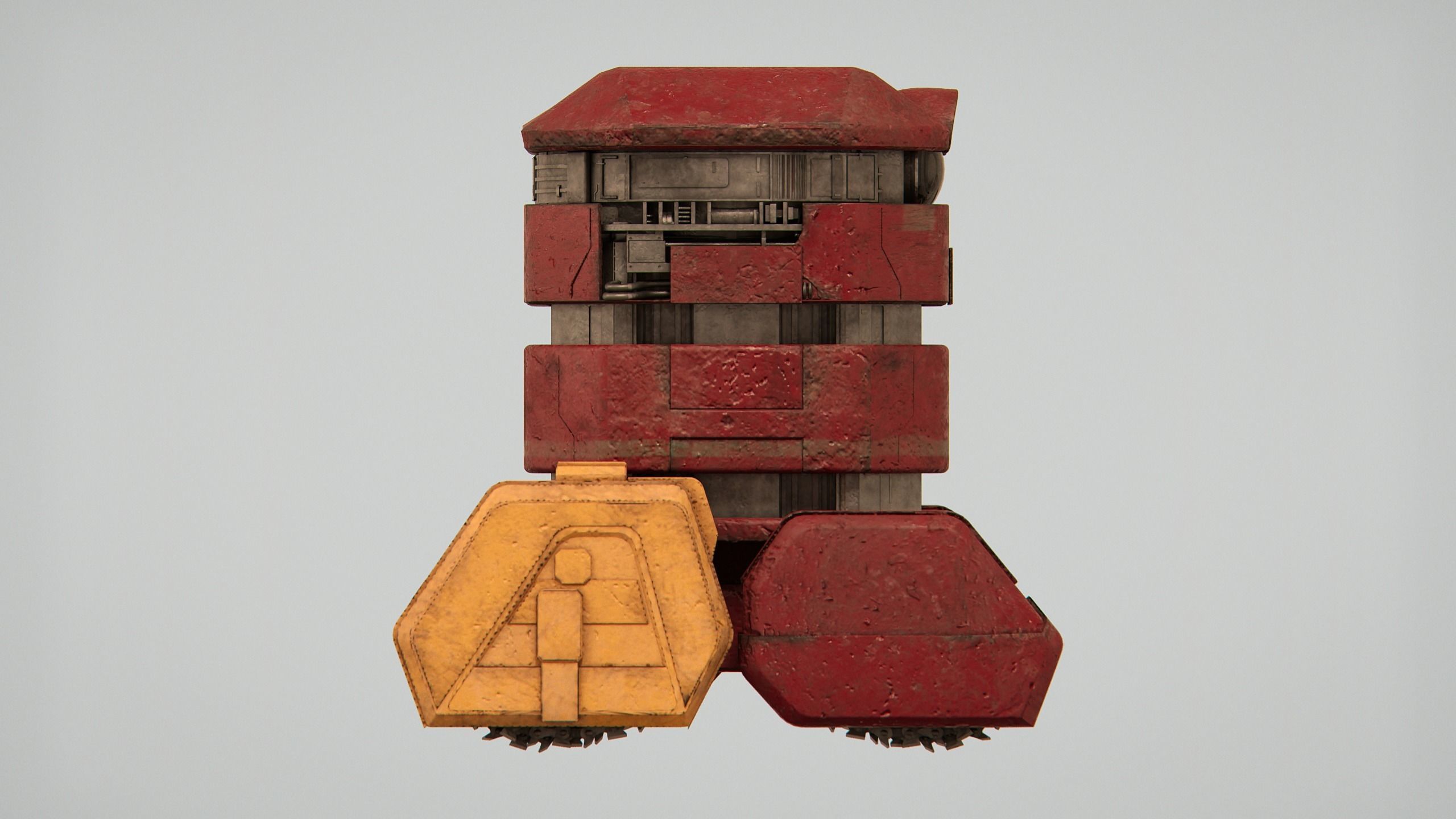 B2EMO Droid - Star Wars Andor 3D model rigged | CGTrader