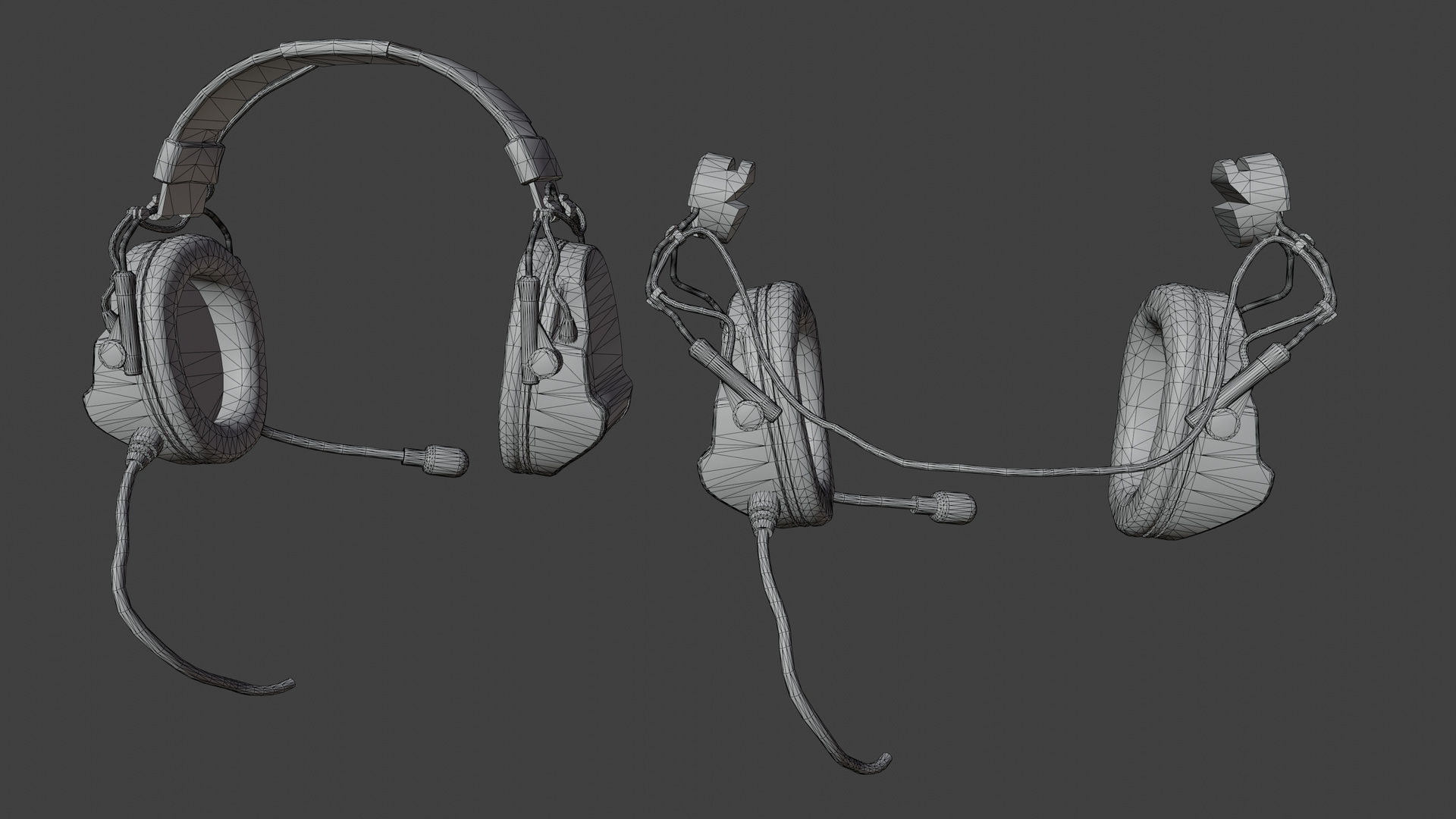 3D model Invisio T7 Headset VR / AR / lowpoly CGTrader