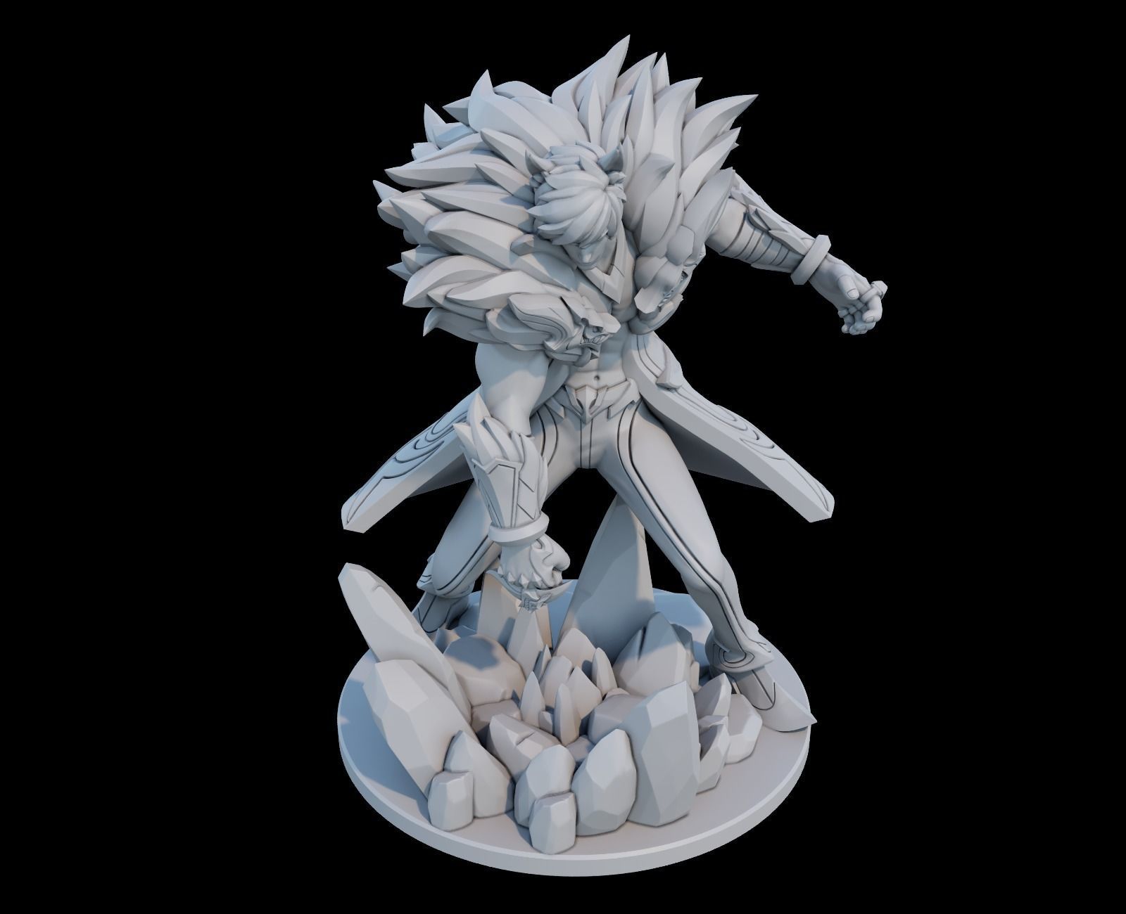 sett league of legends 3d print model 3D model 3D printable | CGTrader