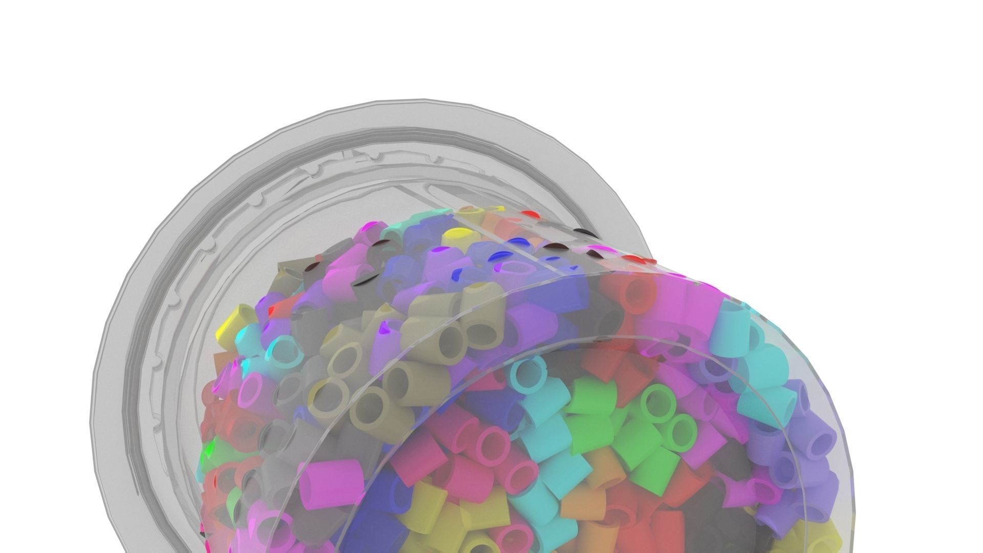 Hama Beads 3D model | CGTrader
