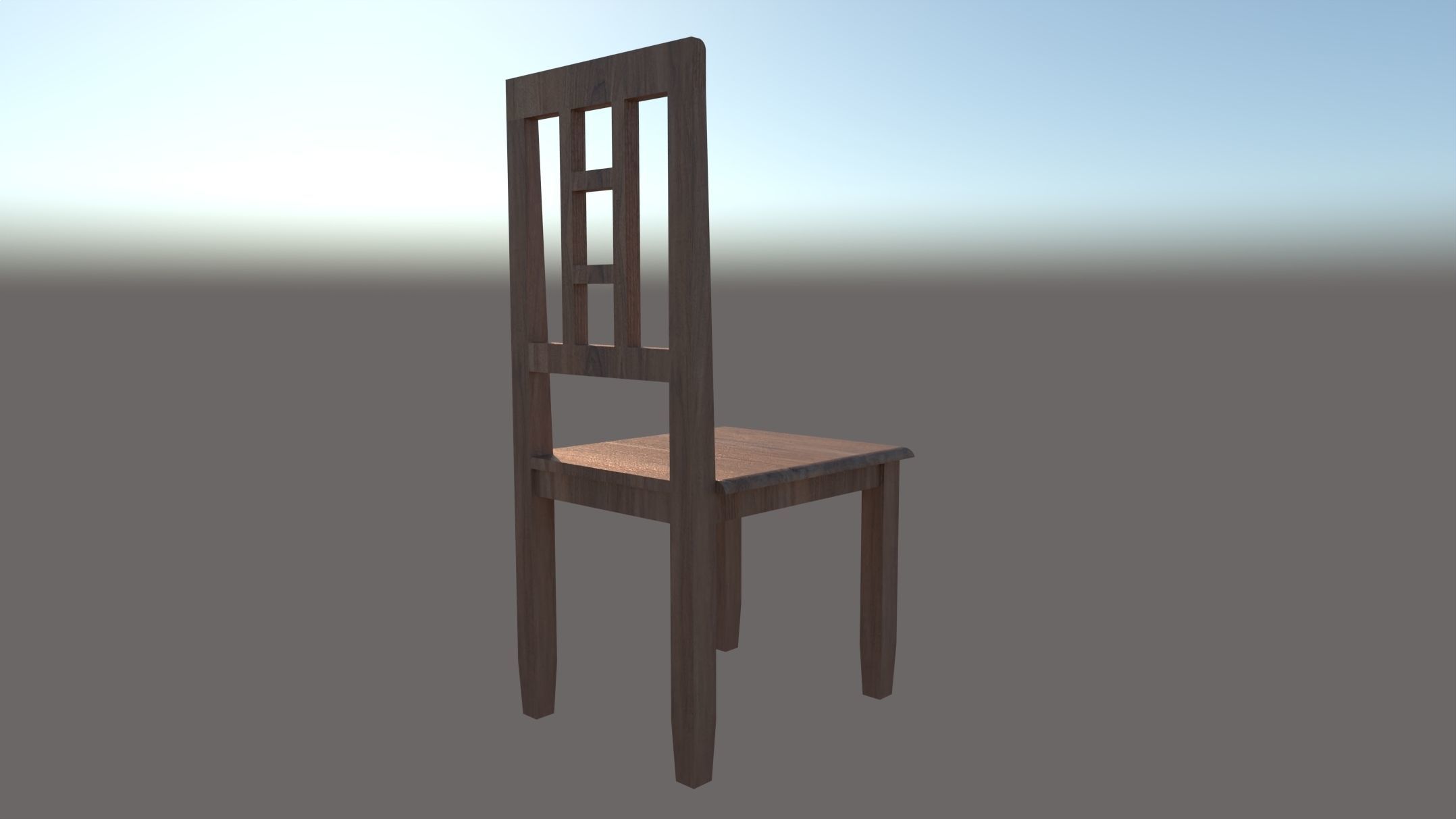 Modern Basic Chair free 3D model | CGTrader
