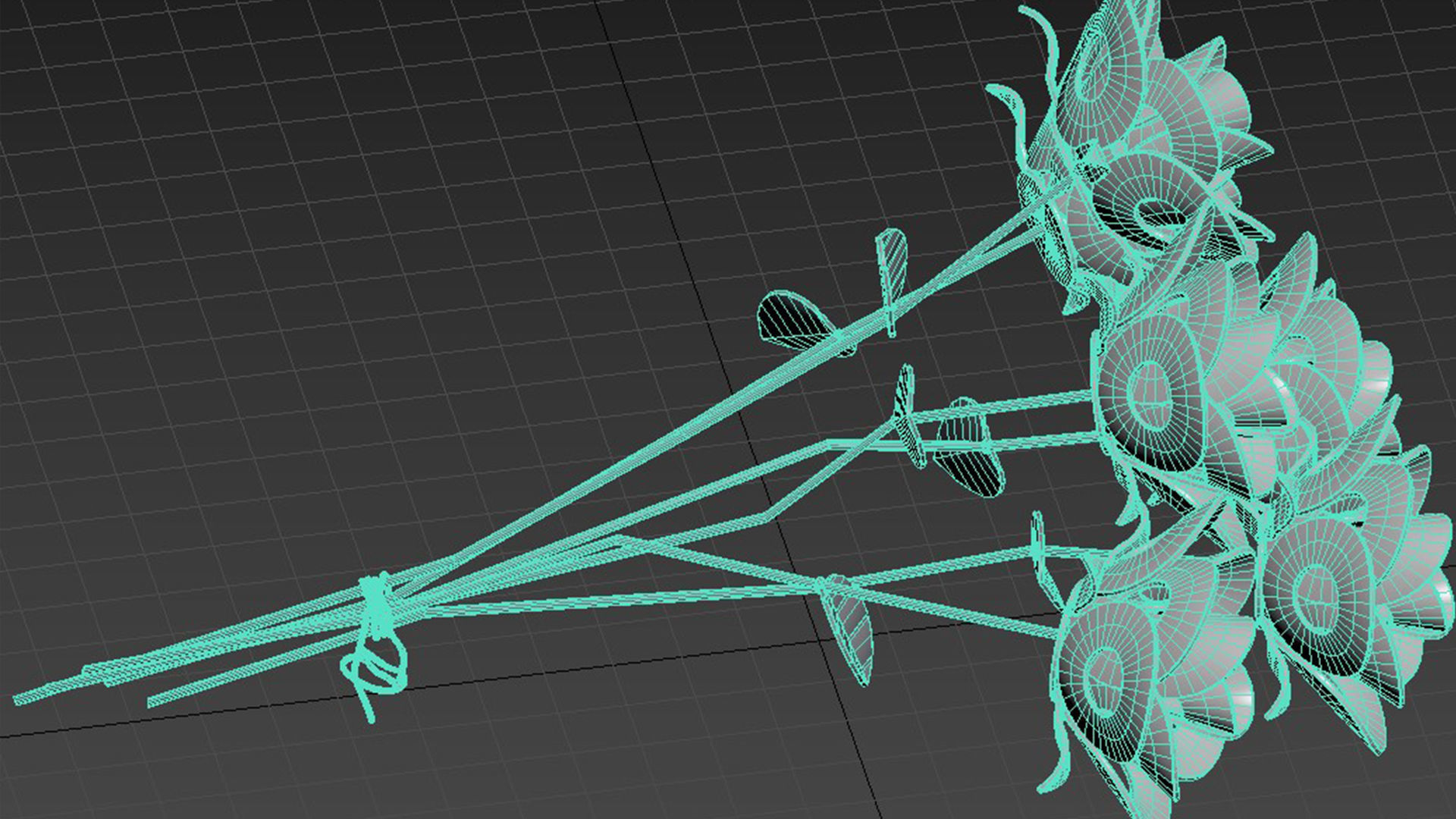 rose flower 3D model | CGTrader