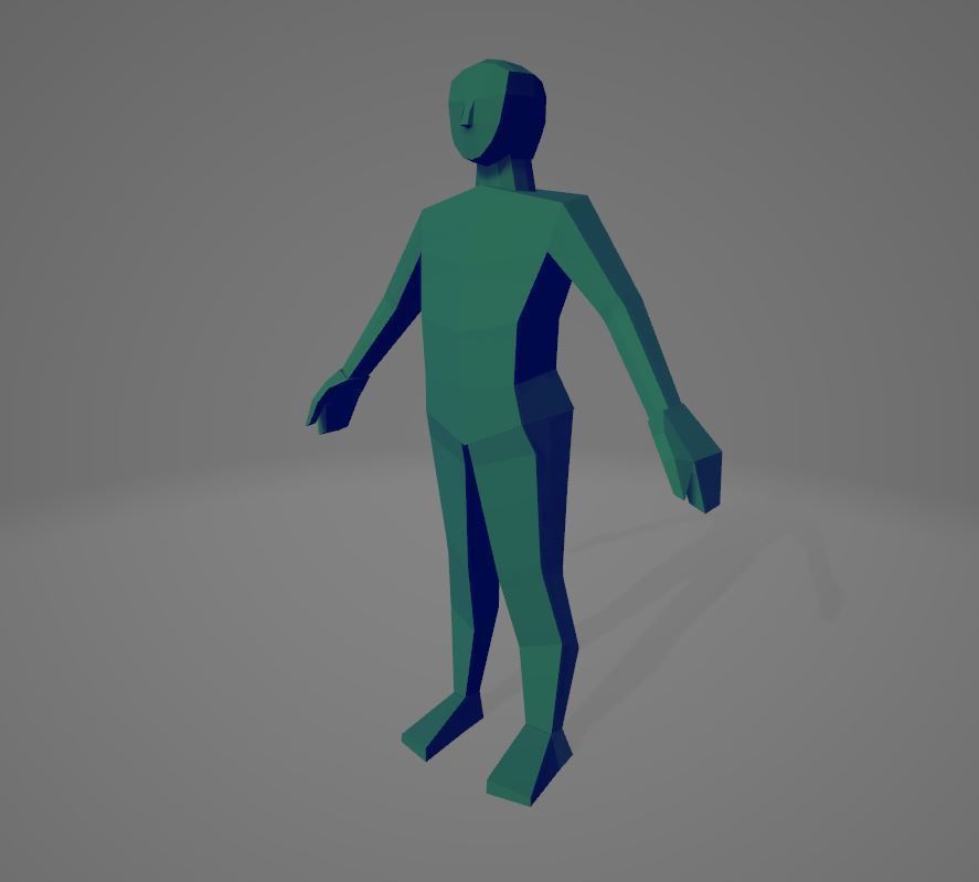 3D model Low Poly Character PS1 PSX Style VR / AR / low-poly | CGTrader