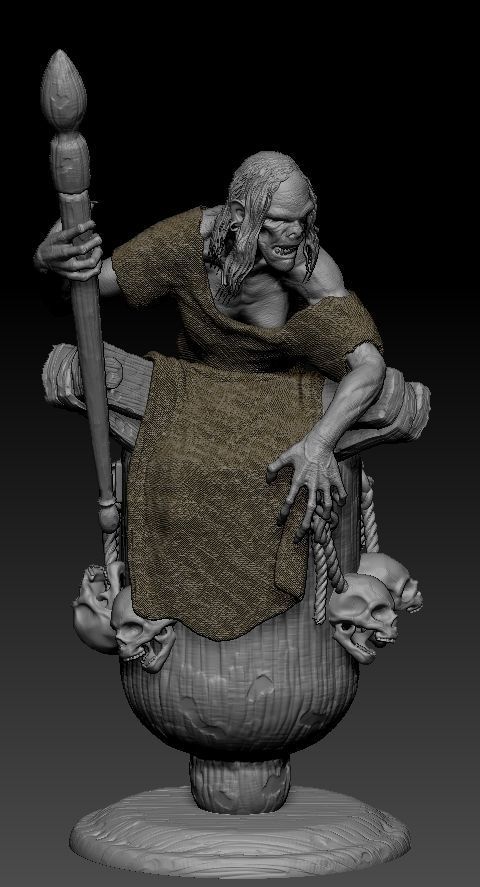 Baba Yaga 3D STL Printable 3D model 3D printable | CGTrader