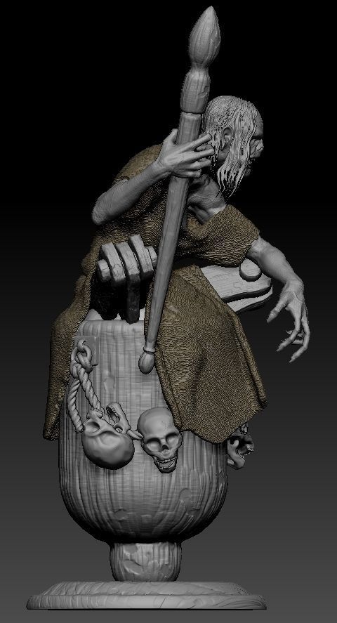 Baba Yaga 3D STL Printable 3D model 3D printable | CGTrader