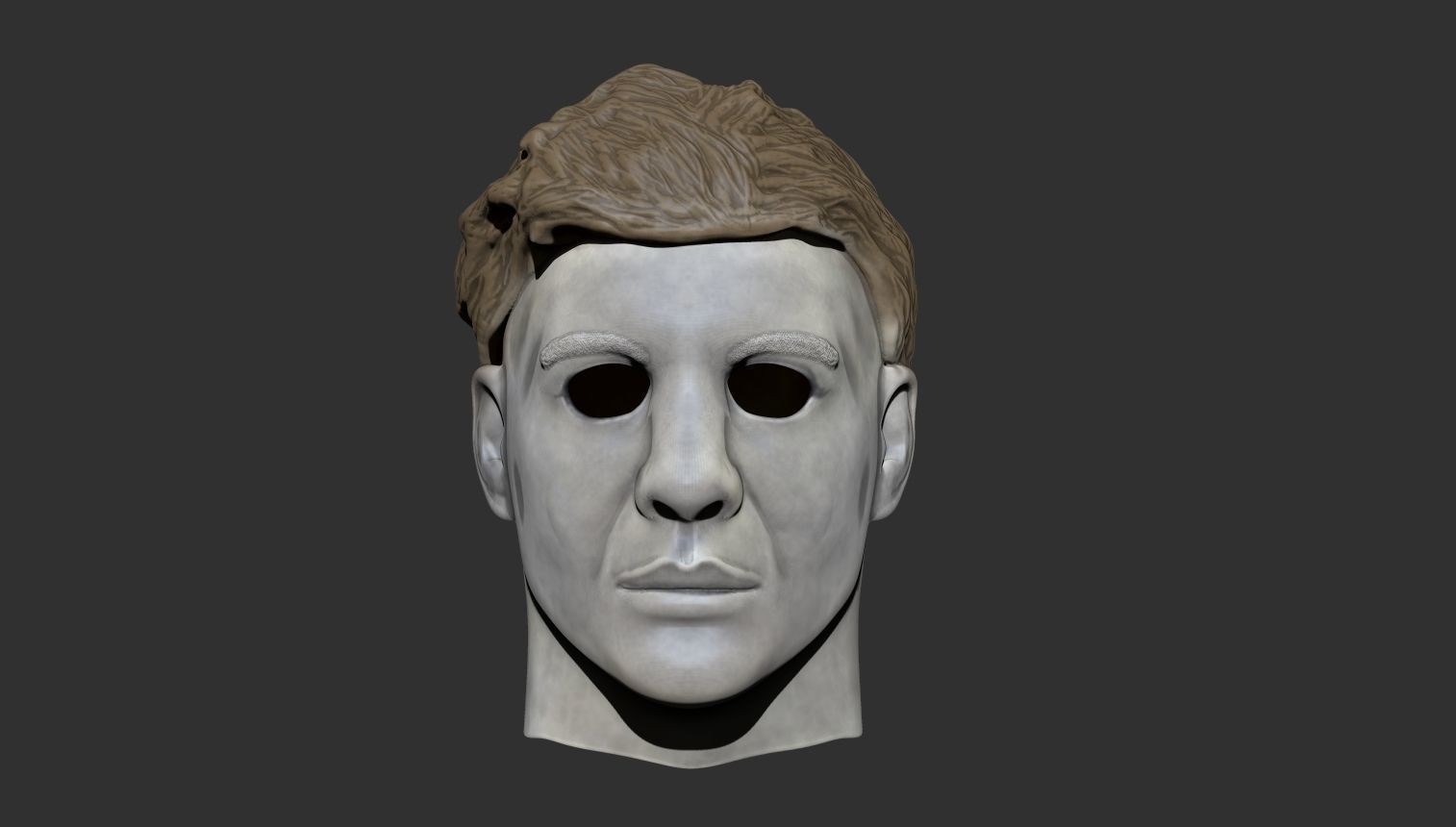 Michael Myers mask 3D model 3D printable CGTrader