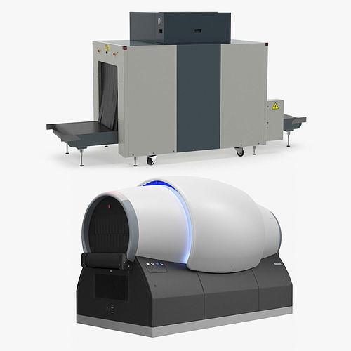 Luggage Scanners Collection CGTrader