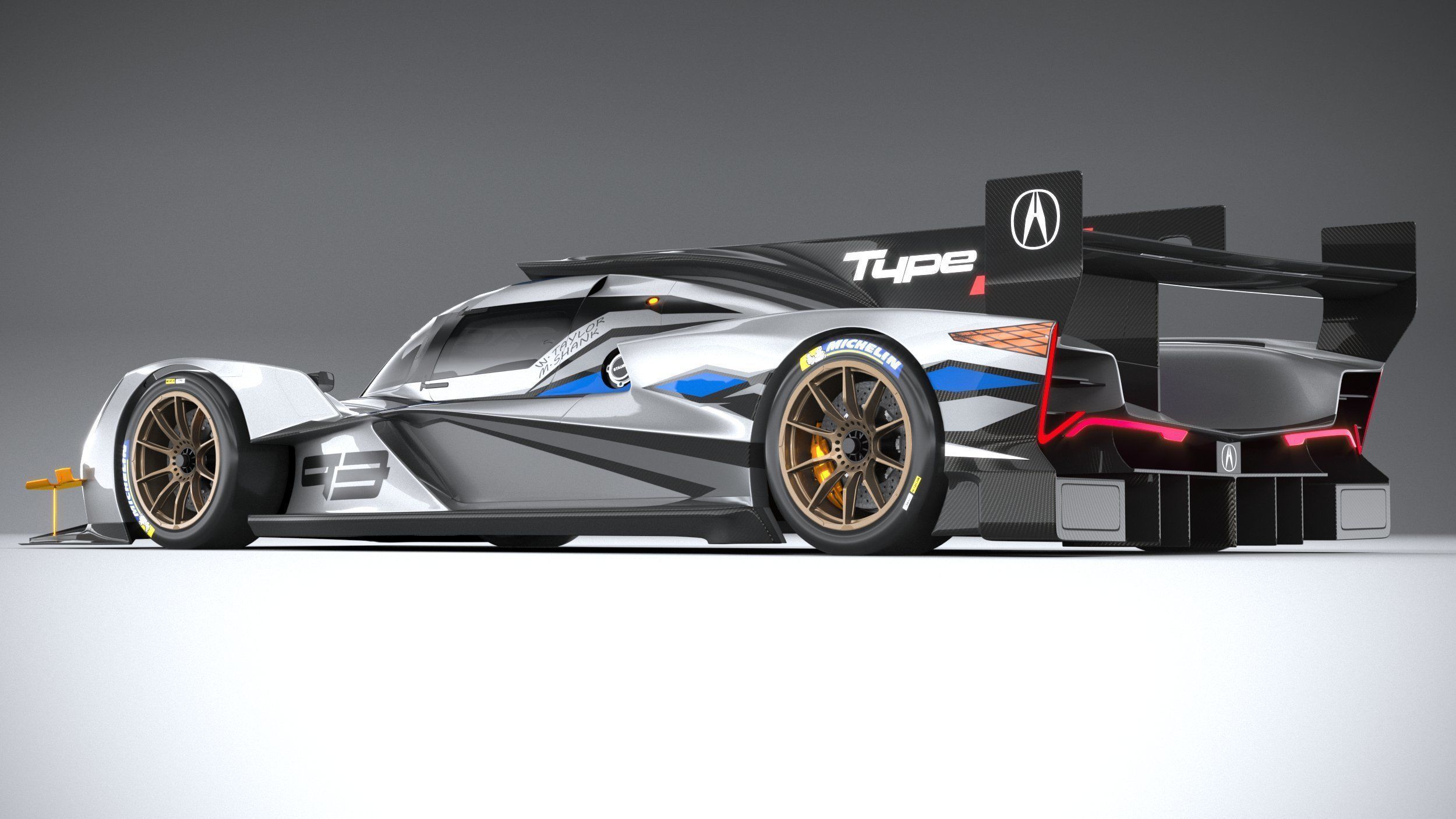 Acura ARX 06 Racecar 2023 3D Model CGTrader