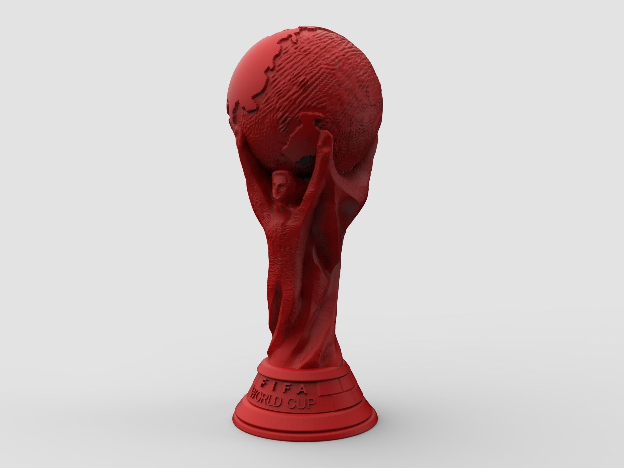 FIFA World Cup Trophy 3D print model 3D model 3D printable CGTrader
