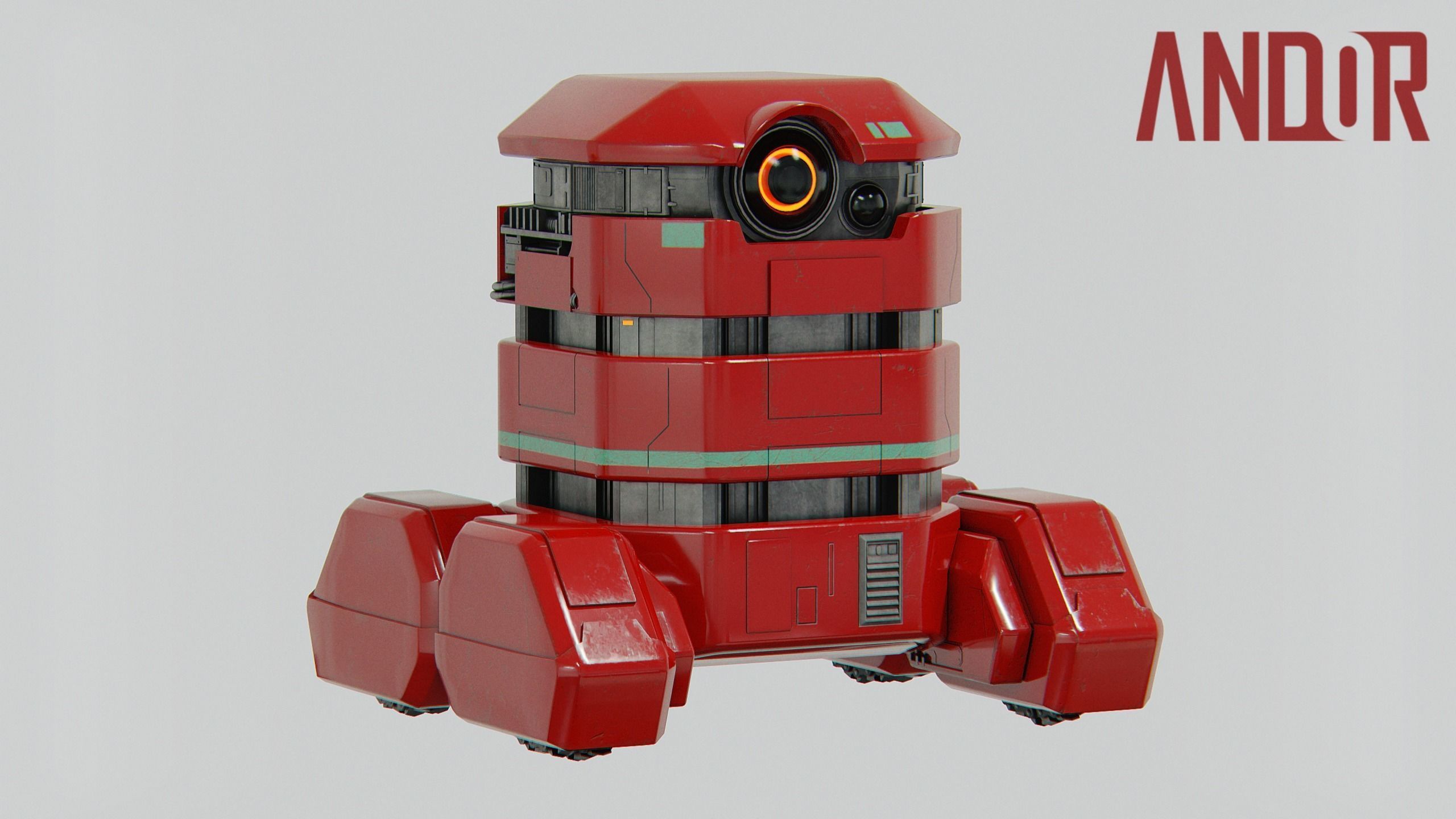 B2EMO Droid FLASHBACK EDITION - Star Wars Andor 3D model | CGTrader